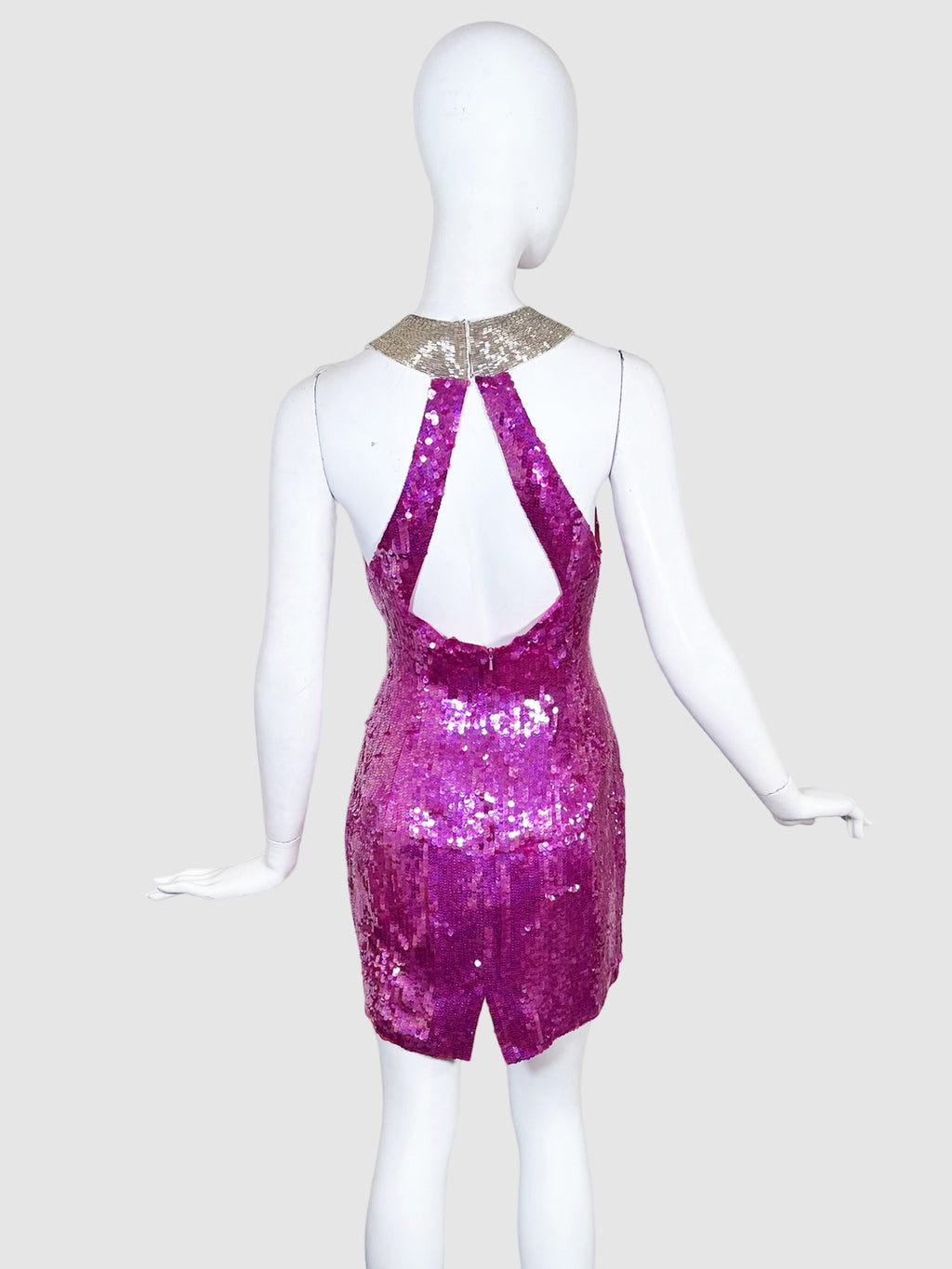 Sequin Halter Dress - Size 12