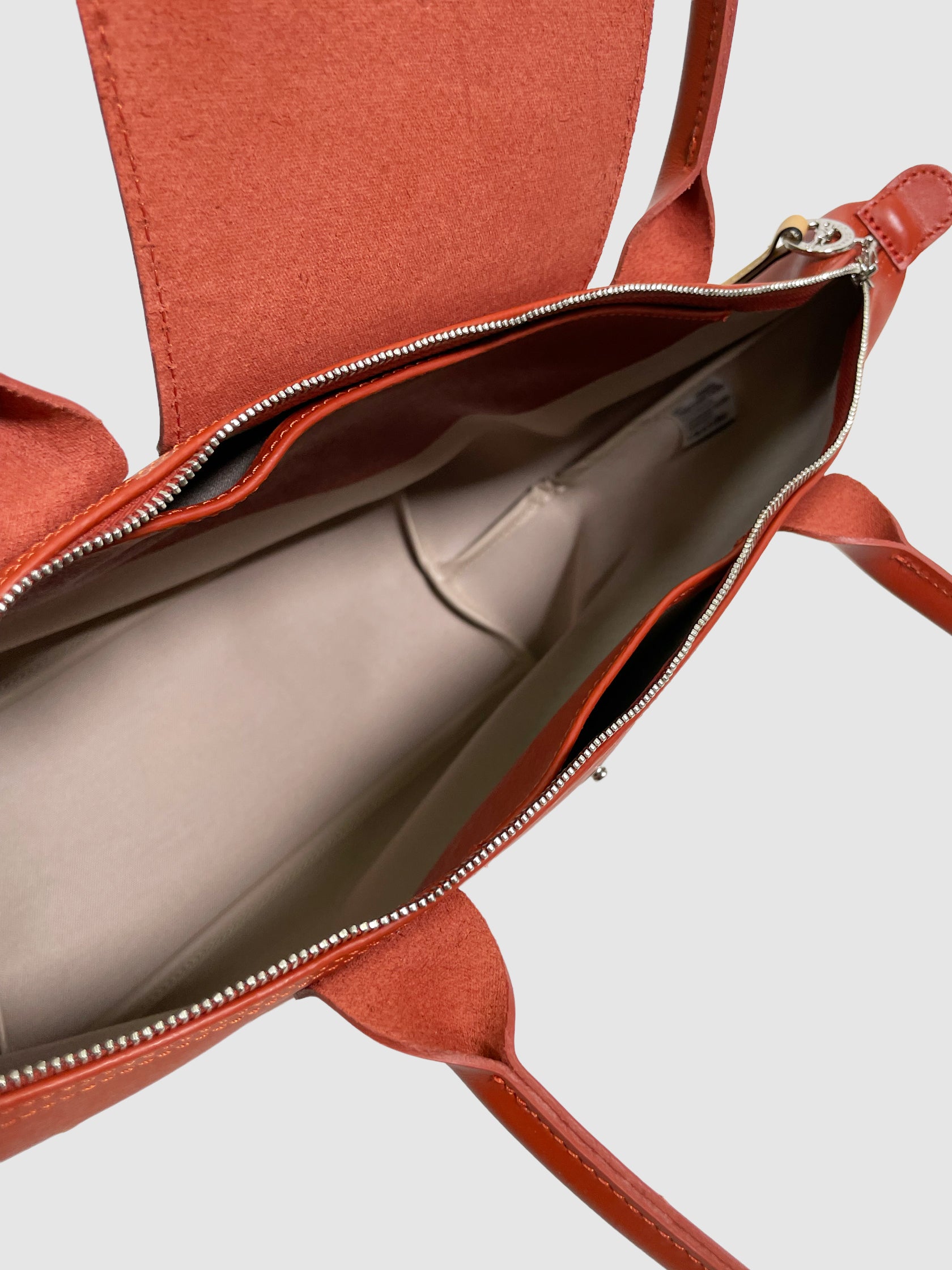 Longchamp Le Pliage Leather Tote