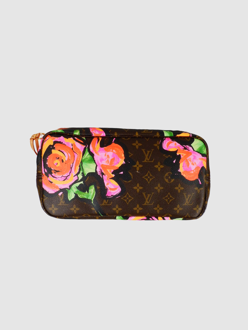 Louis Vuitton Stephen Sprouse Monogram Roses Neverfull MM Tote Bag