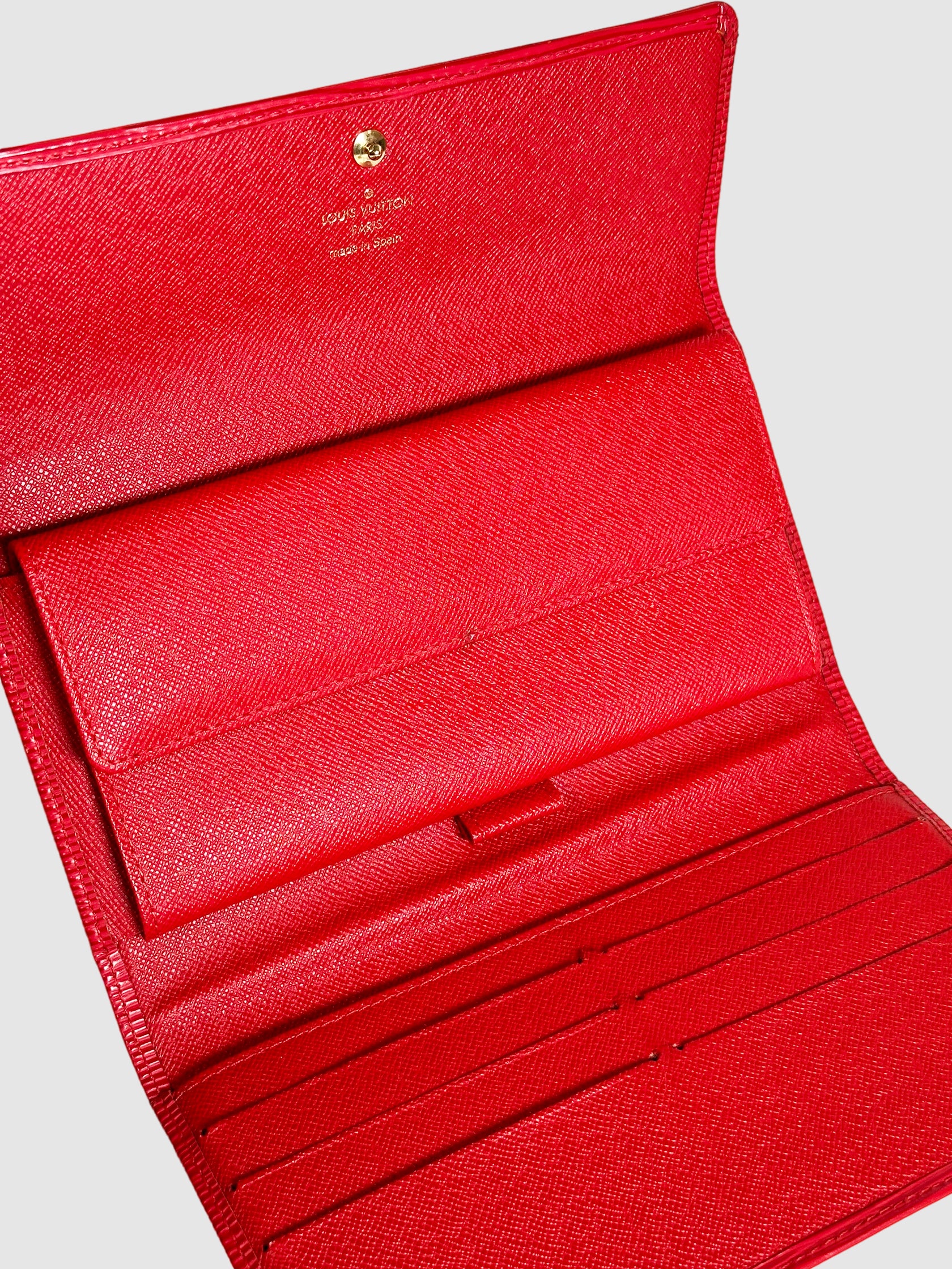 Epi Leather Porte Trésor International Wallet