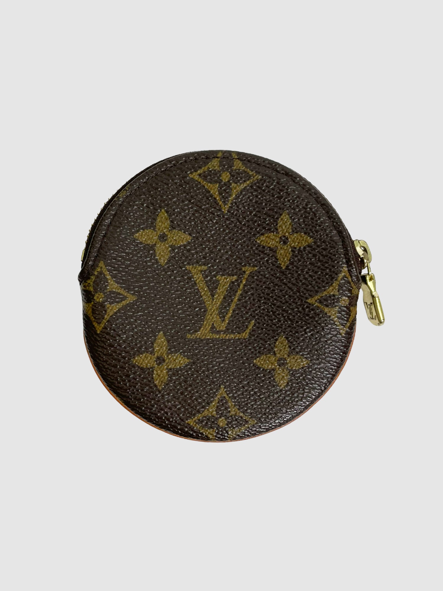 Louis Vuitton Round Coin Monogram Canvas Accessories Pochette/ Bag Charm  (SR3200) - The Attic Place