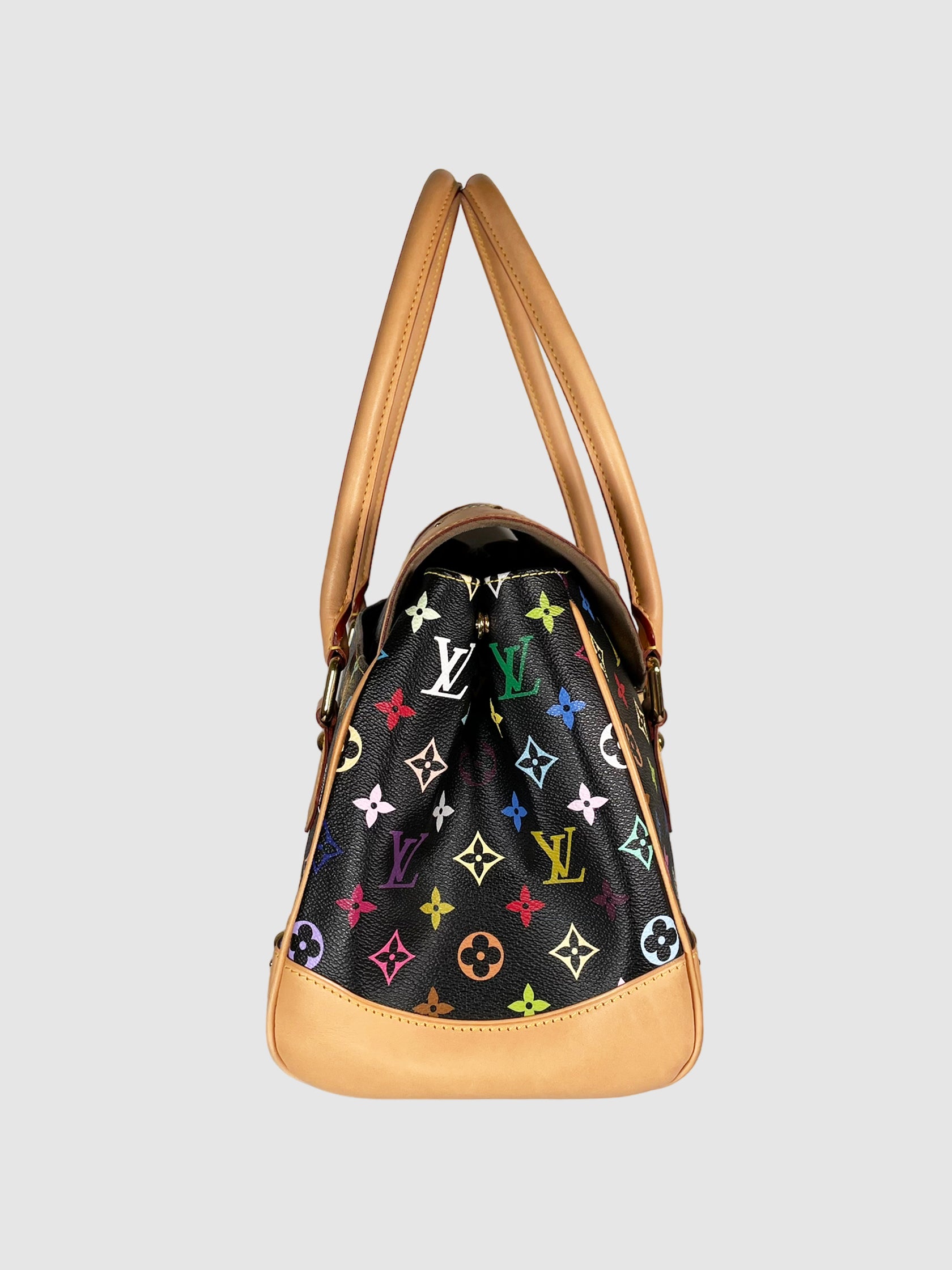 Louis Vuitton Murakami Black Multicolour Beverly GM