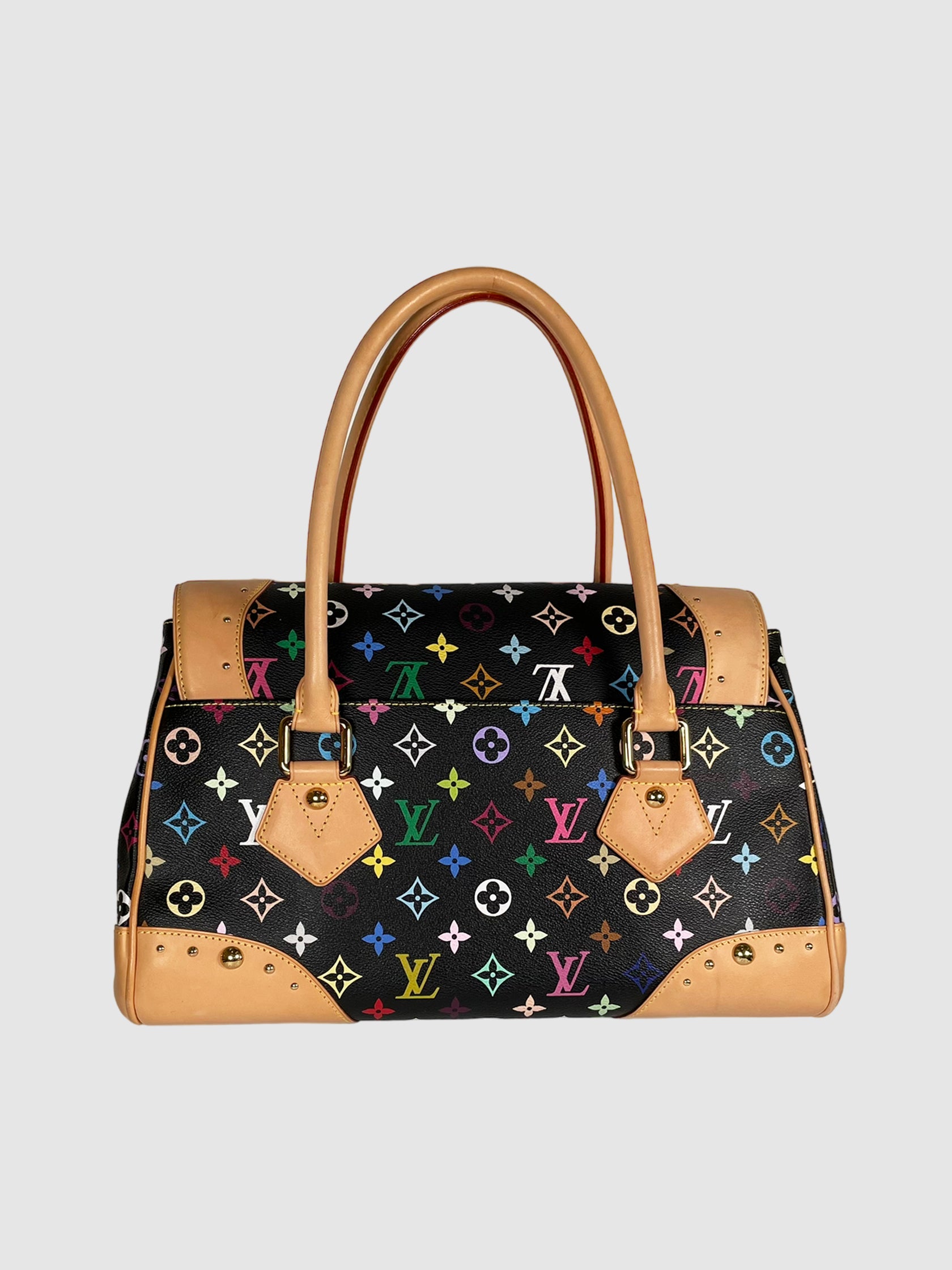 Louis Vuitton Murakami Black Multicolour Beverly GM