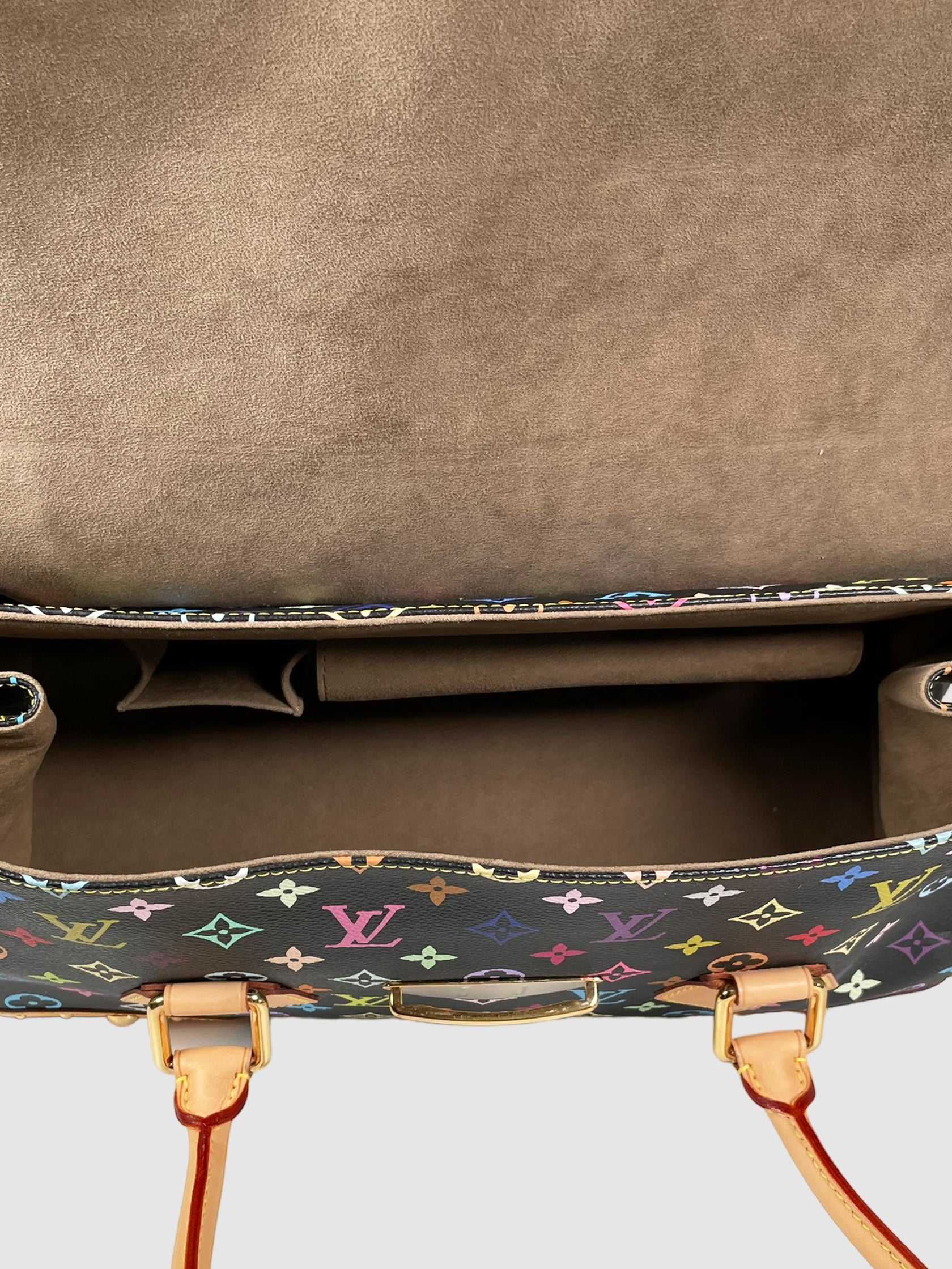 Louis Vuitton Murakami Black Multicolour Beverly GM