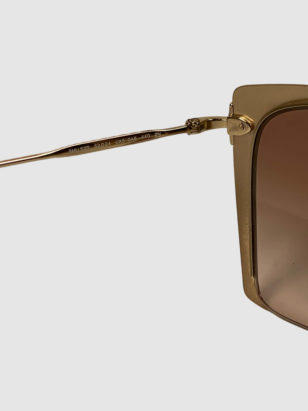 Miu Miu Square Gradient Sunglasses