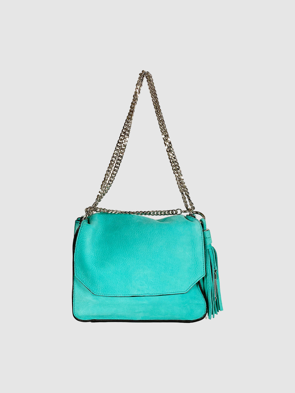 Mackage Turquoise Suede Handbag