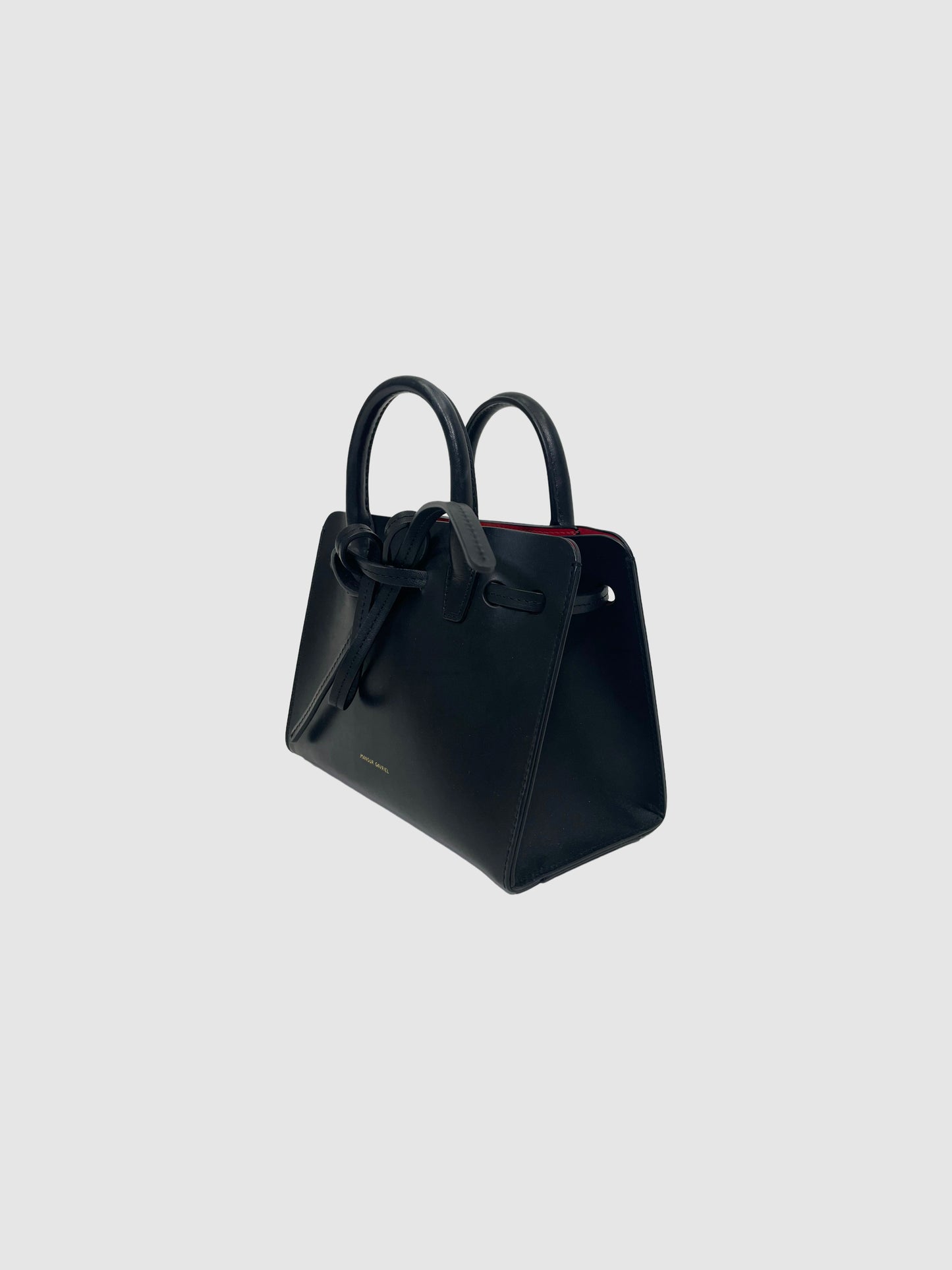 Mansur Gavriel Solid Leather Crossbody Bag