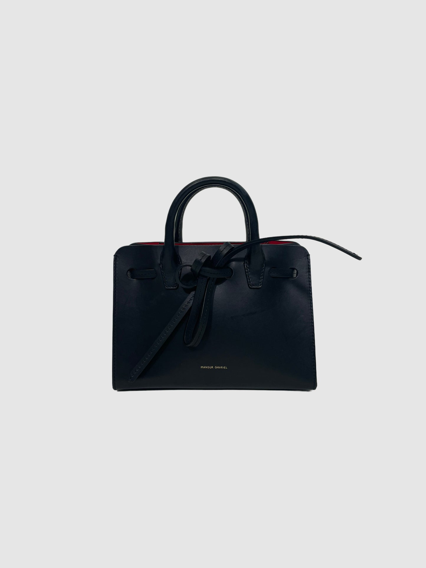 Mansur Gavriel Solid Leather Crossbody Bag