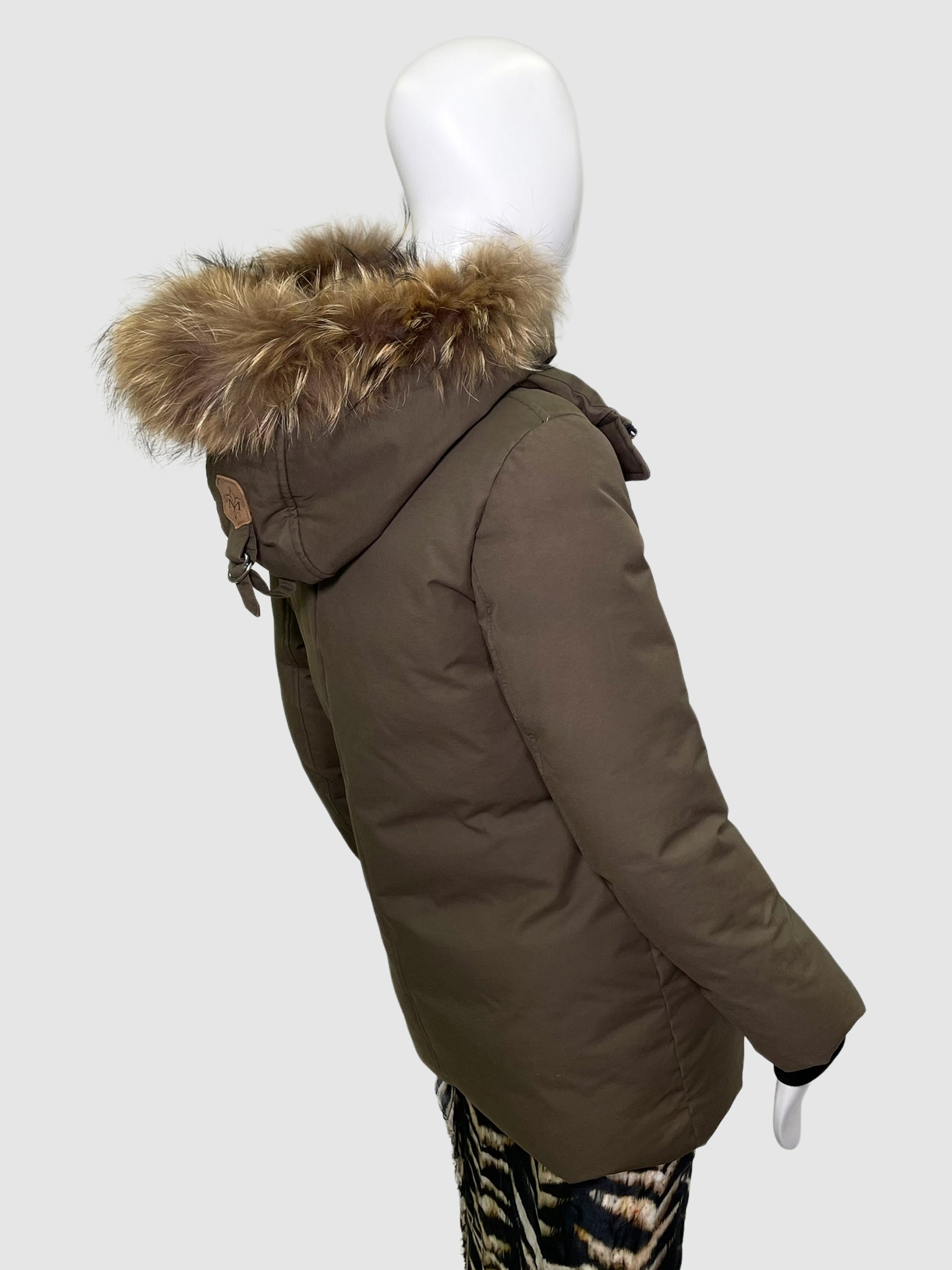 Parka Down Filled Coat - Size XS