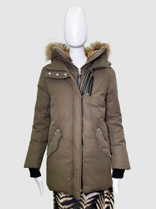 Parka Down Filled Coat - Size XS