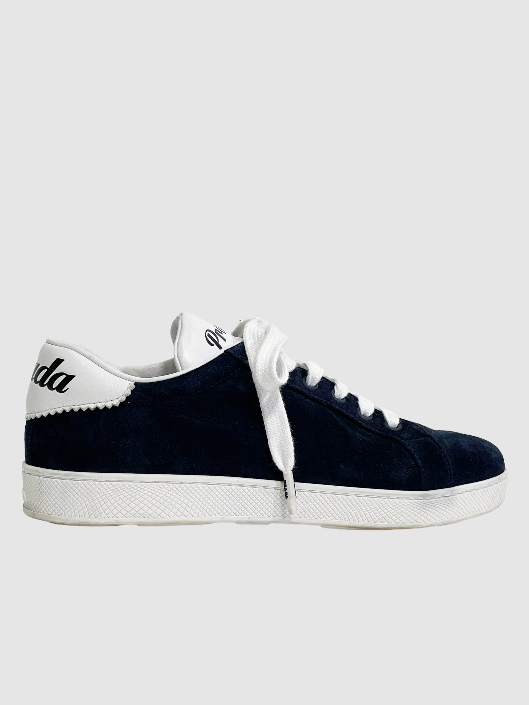Prada Suede Sneakers - Size 38
