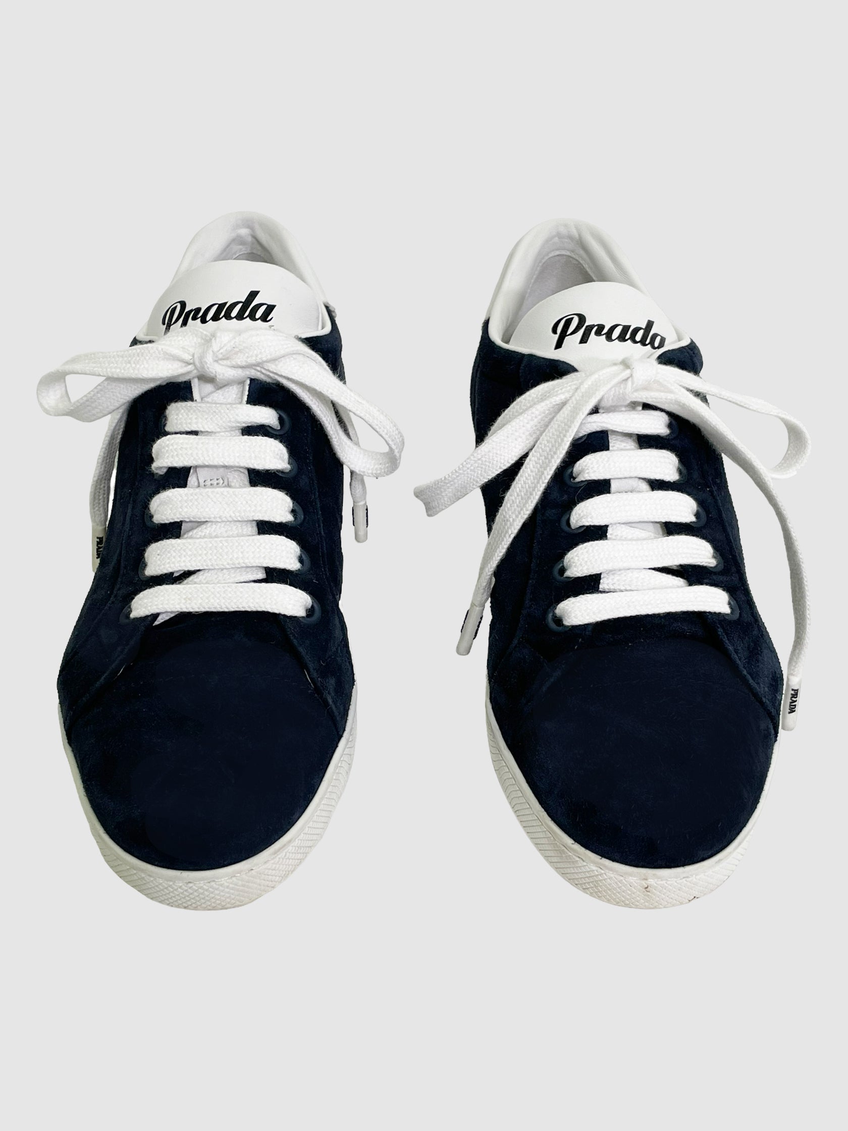 Prada Suede Sneakers - Size 38