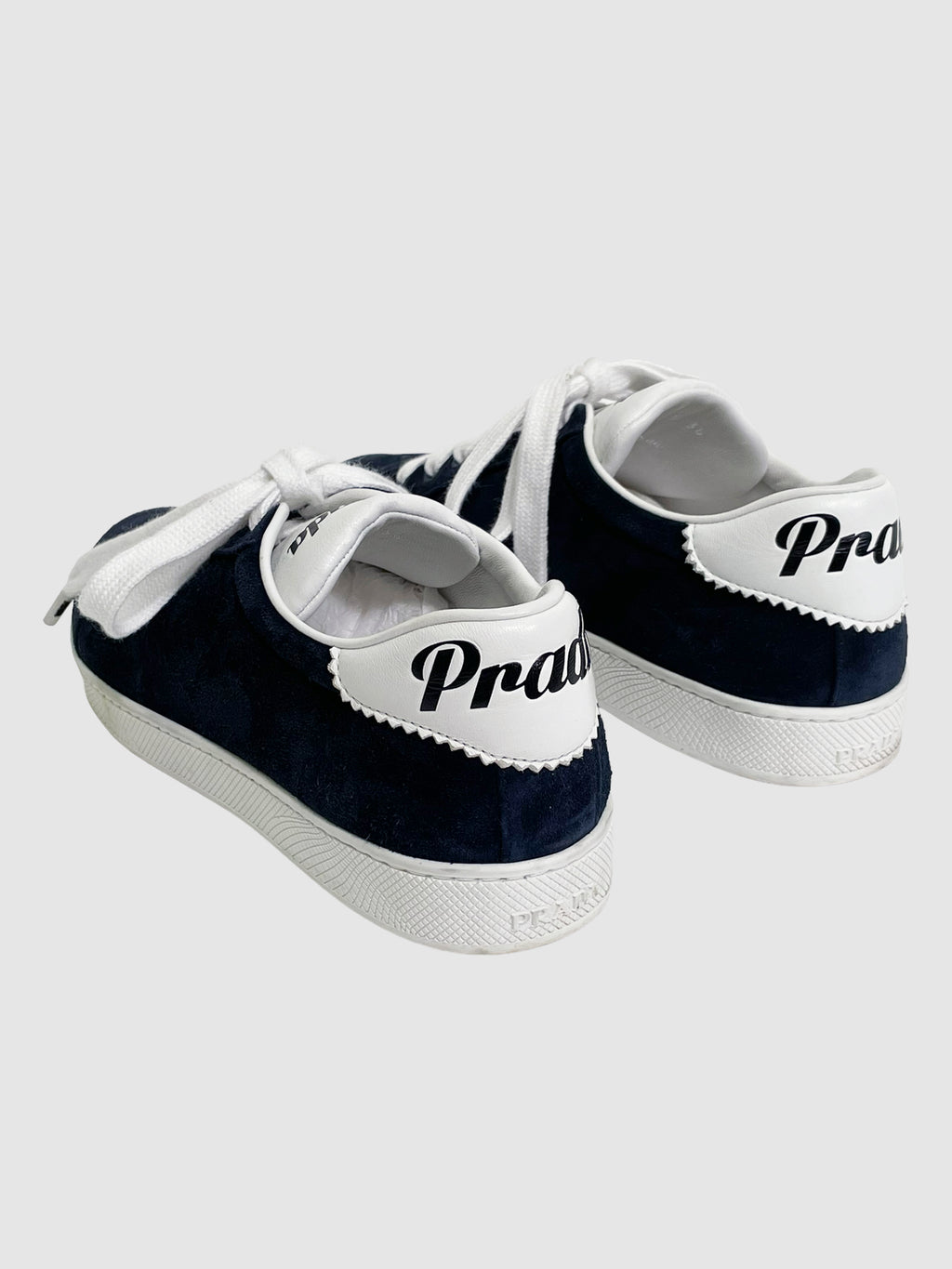 Prada Suede Sneakers - Size 38