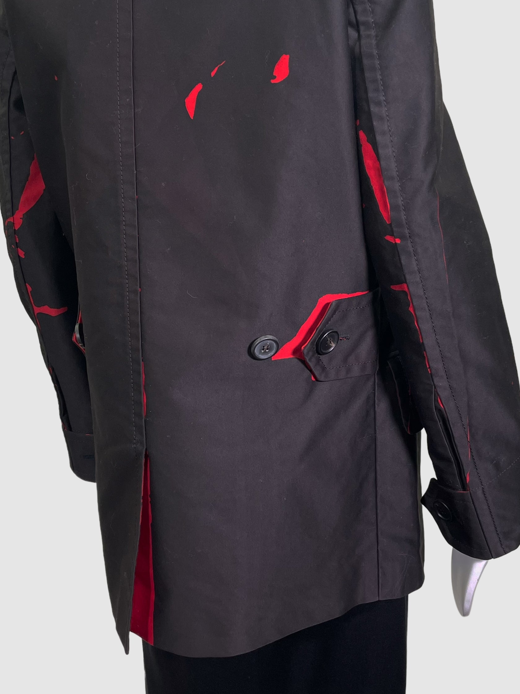 Paint Splatter Print Jacket - Size 36