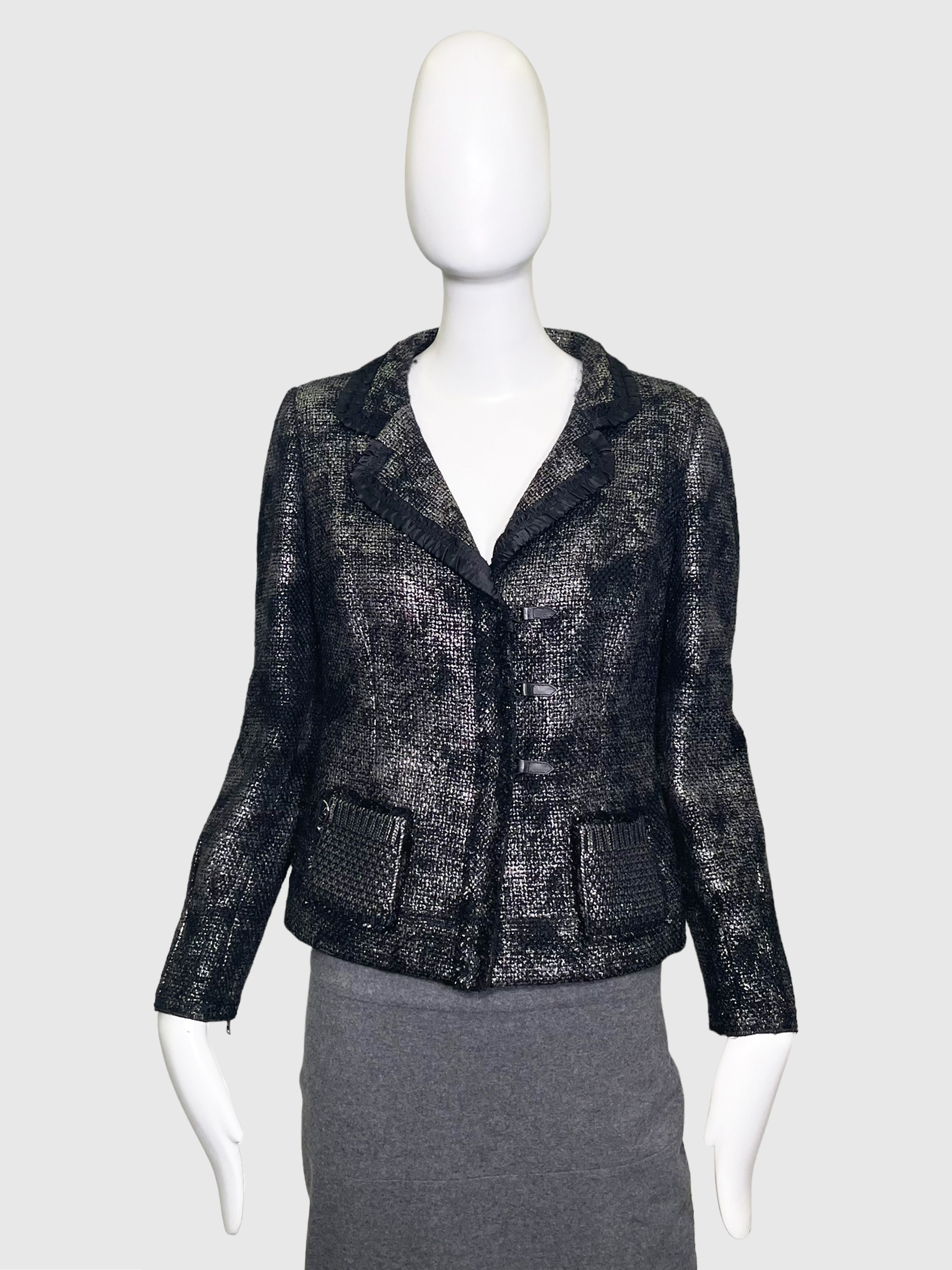 Sparking Tweed Blazer - Size M