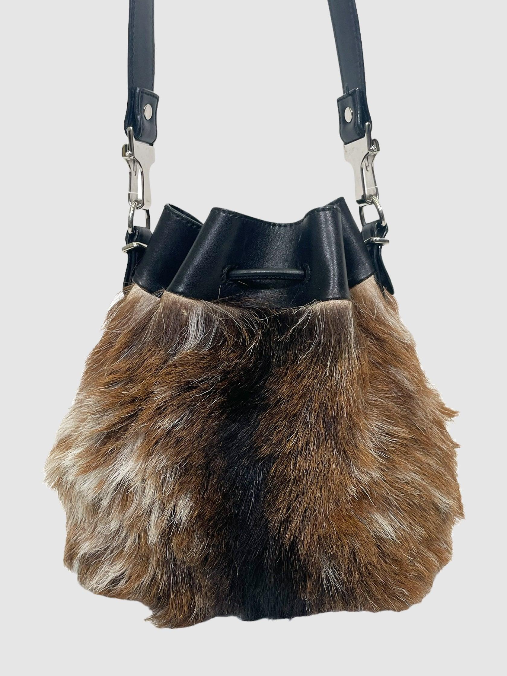 Proenza Schouler fur bucket bag