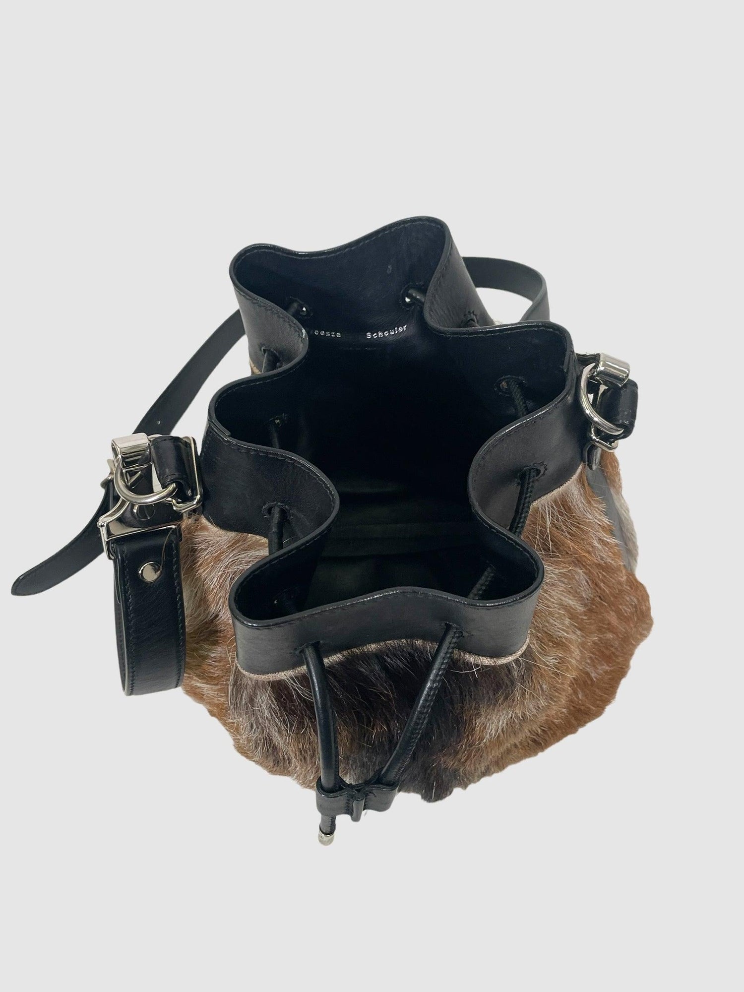 Proenza Schouler fur bucket bag