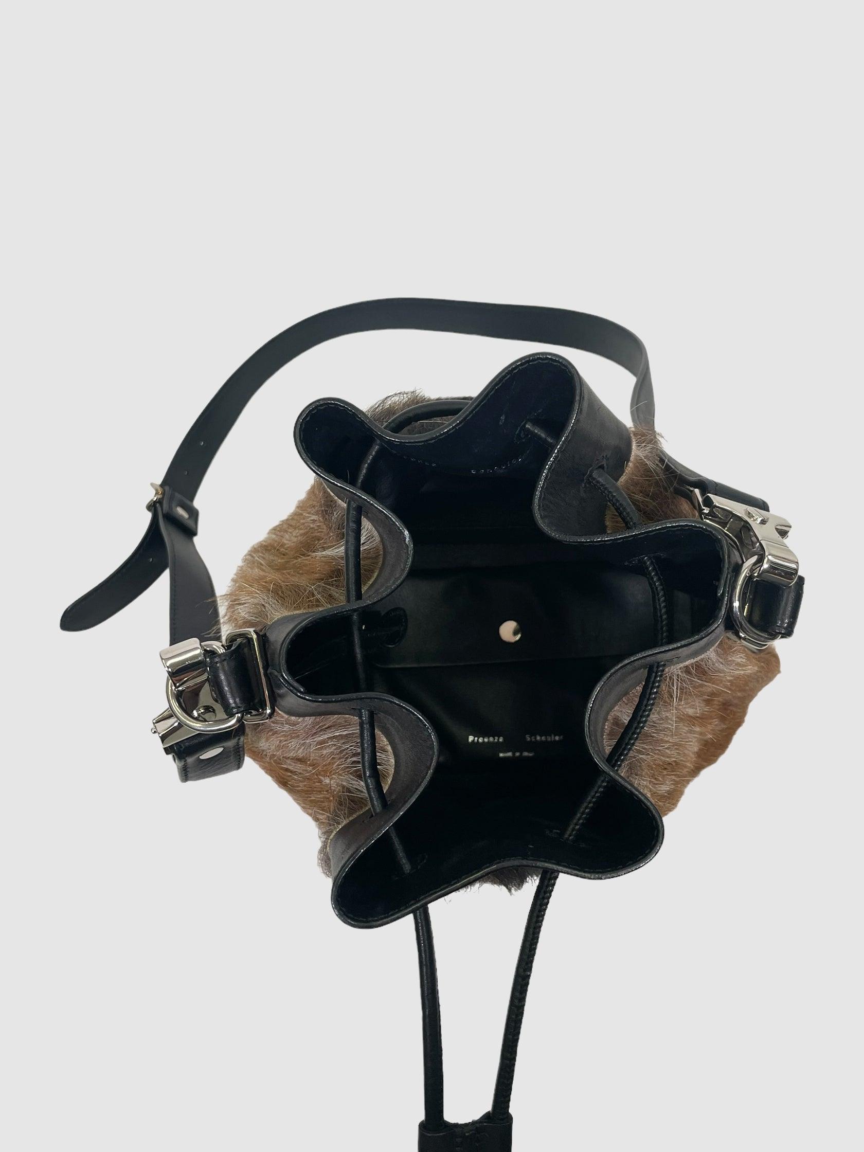 Proenza Schouler Fur Shoulder Bag - Second Nature Boutique
