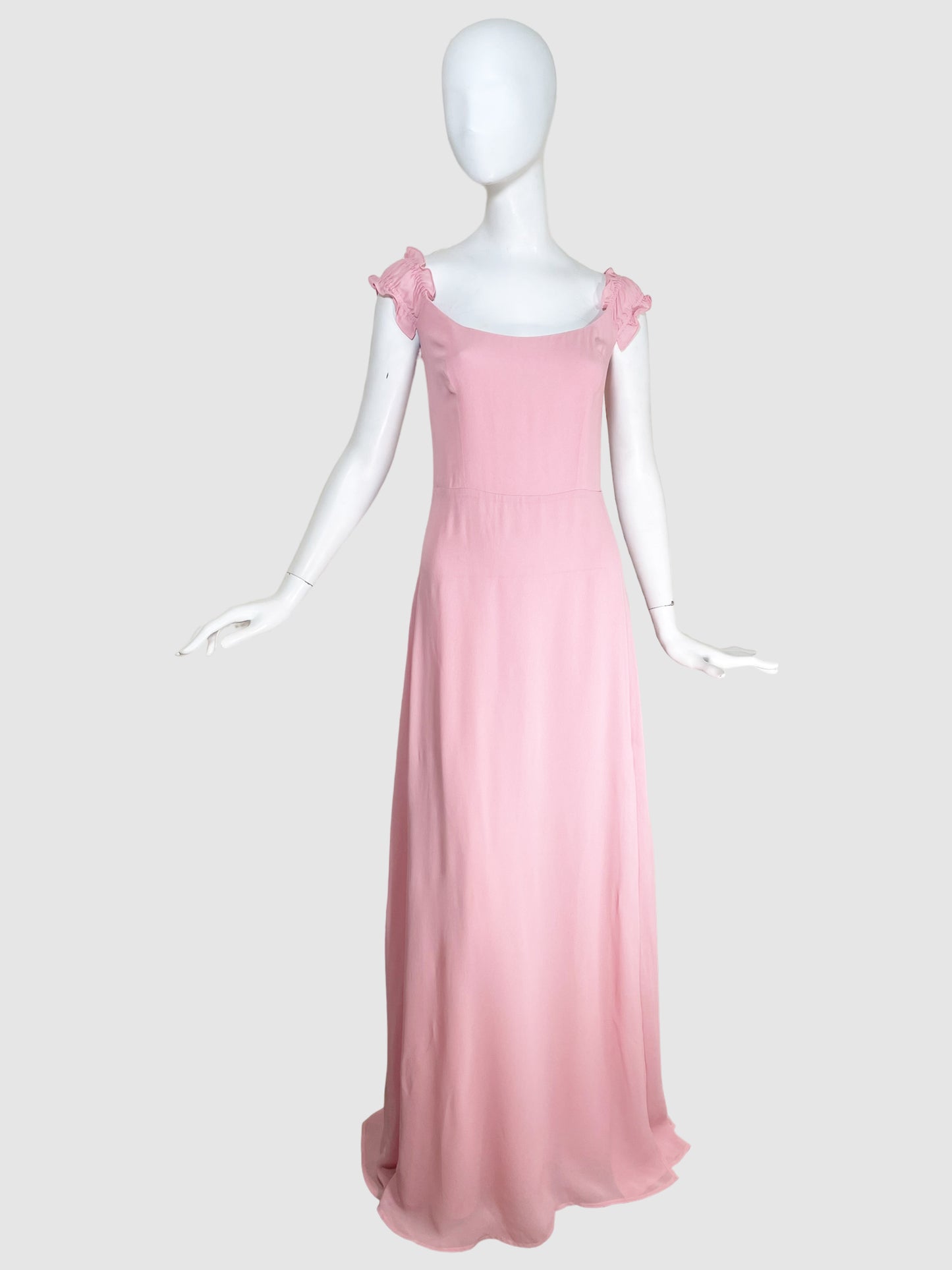 Reformation Cold-Shoulder Gown Dress - Size 6