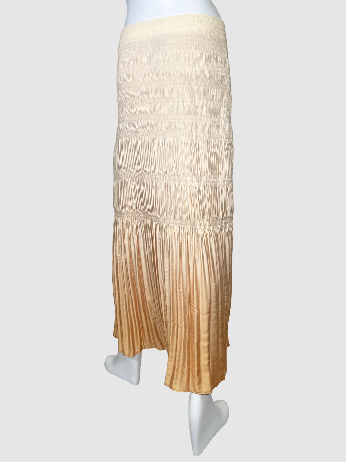 Rodebjer Ombré Ruched Midi Skirt - Size S