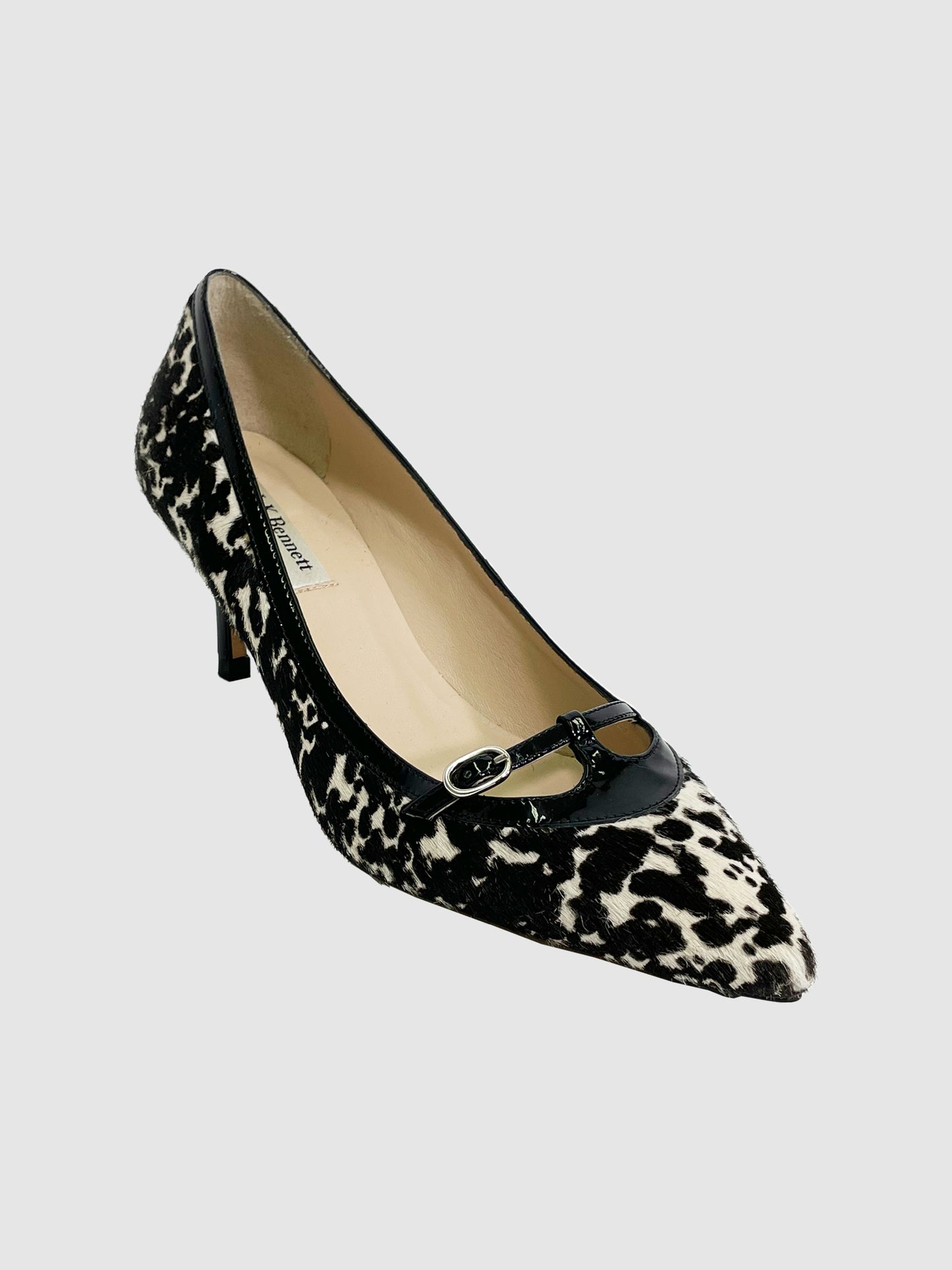L.K. Bennett Spotted Pointy Toe Pumps - Size 38.5