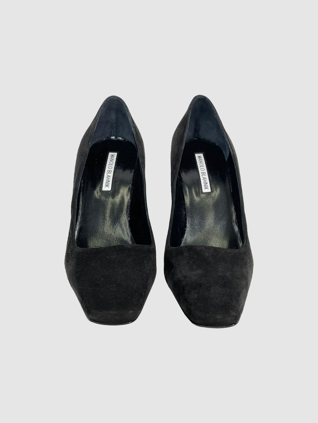 Manolo Blahnik Suede Pumps - Size 38