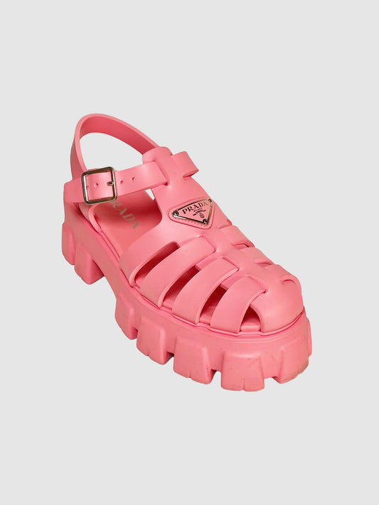 Foam Rubber Sandals - Size 40
