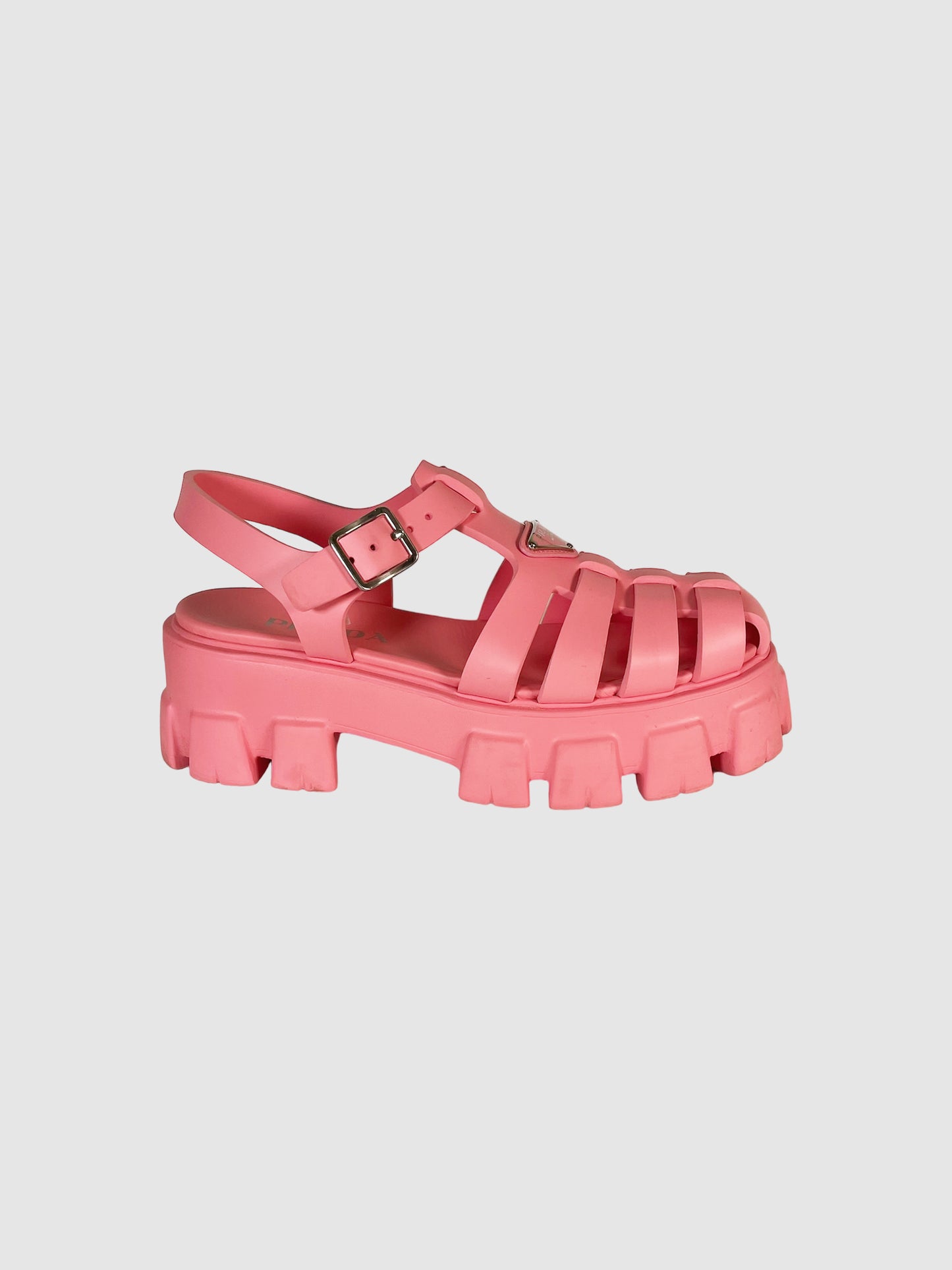 Prada Foam Rubber Sandals - Size 40