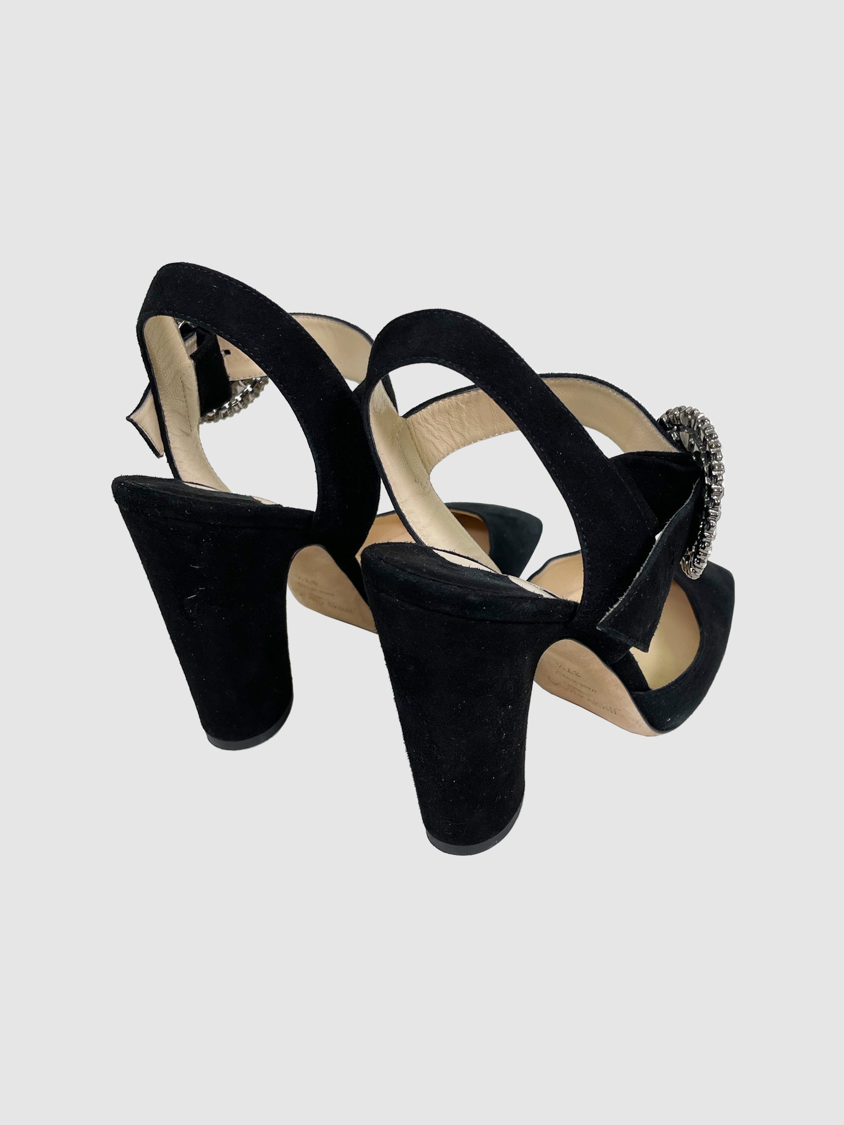 Jimmy Choo Matilda Suede Pumps - Size 37.5