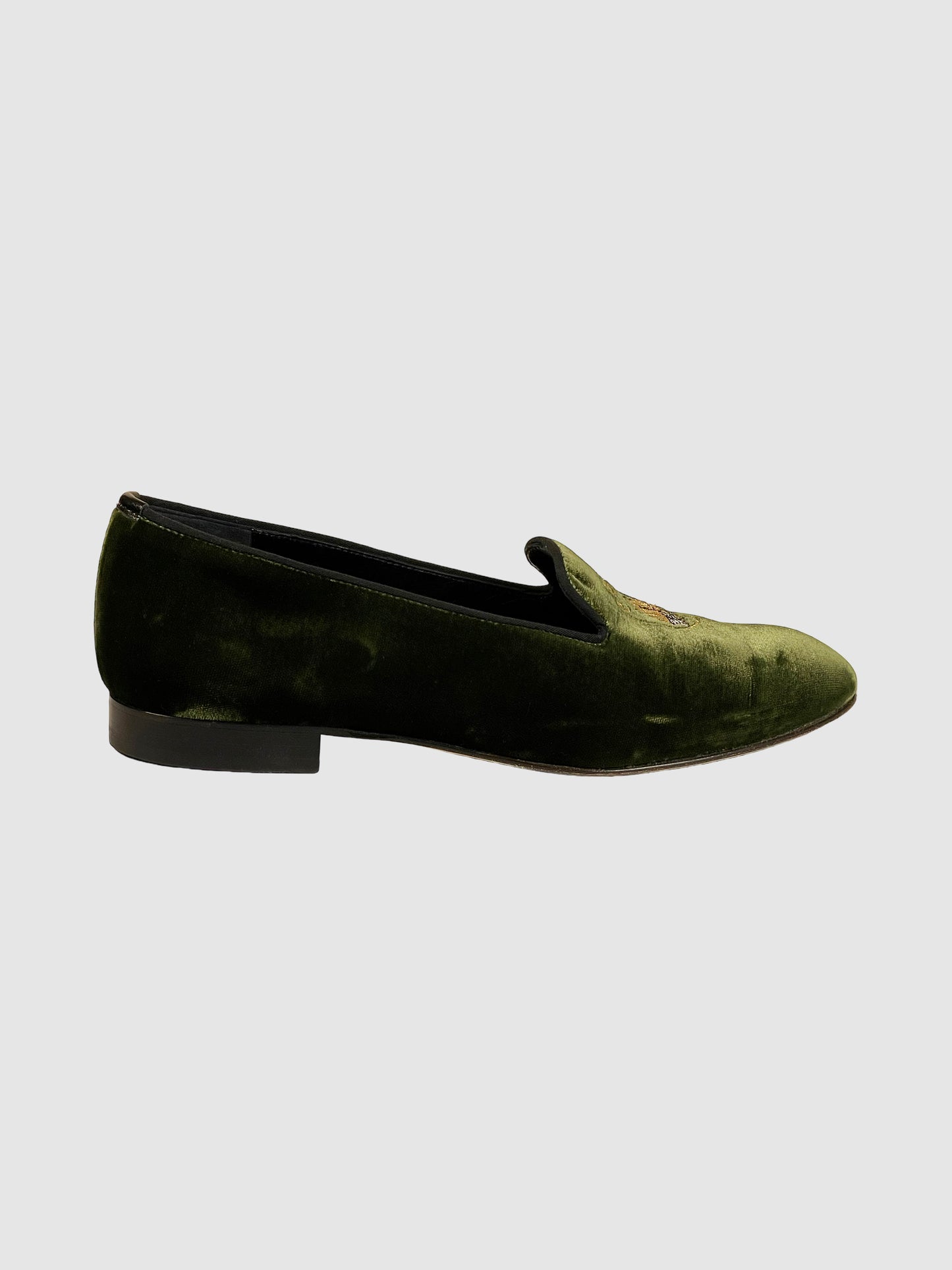 Siton Venezia Velvet Loafers - Size 39