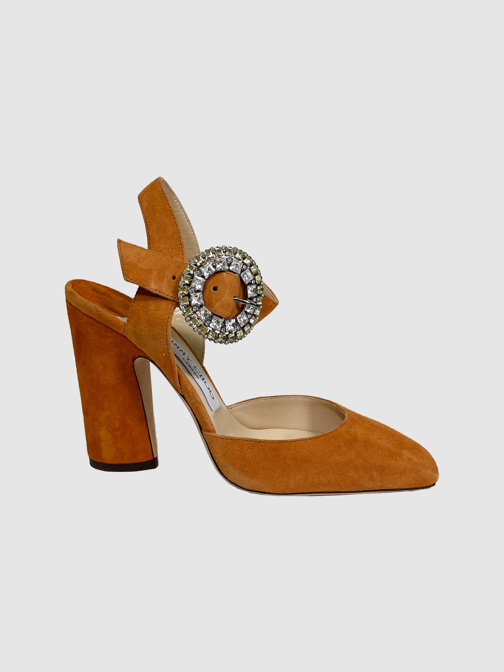 Jimmy Choo Matilda Suede Pumps - Size 37