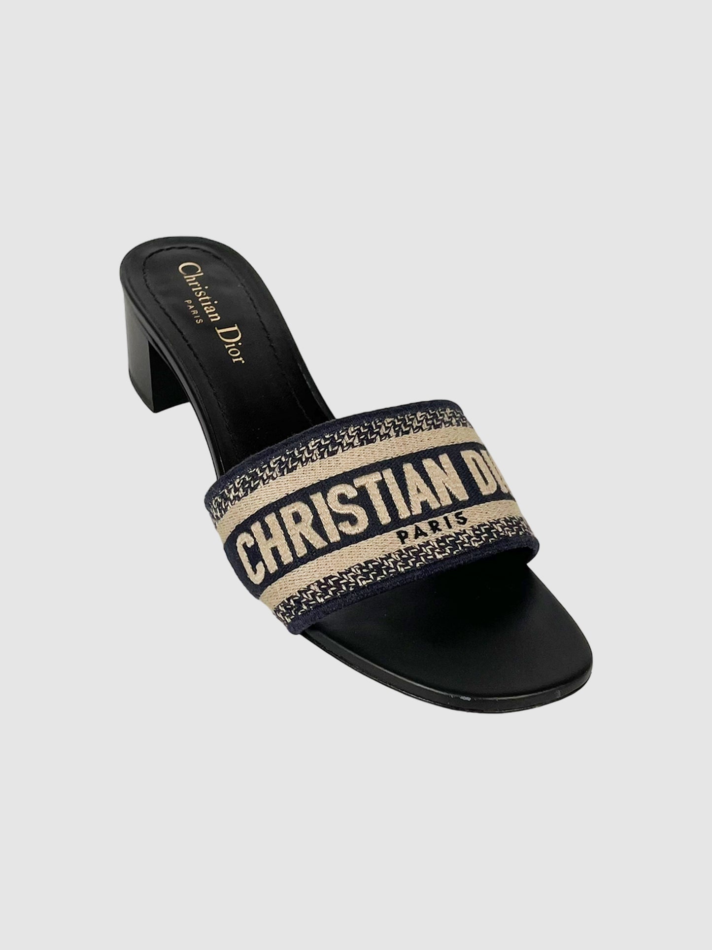 Christian Dior Dway Heeled Sandal - Size 39