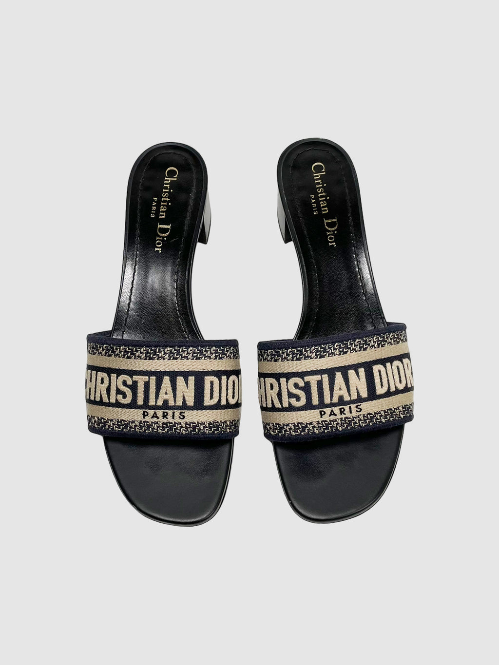 Christian Dior Dway Heeled Sandal - Size 39