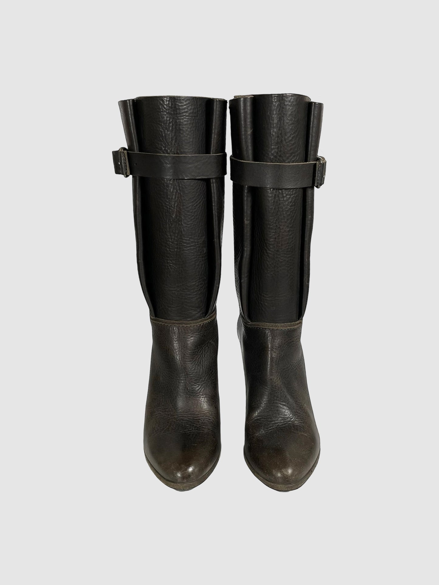 Balenciaga Tall Heeled Boots - Size 36.5
