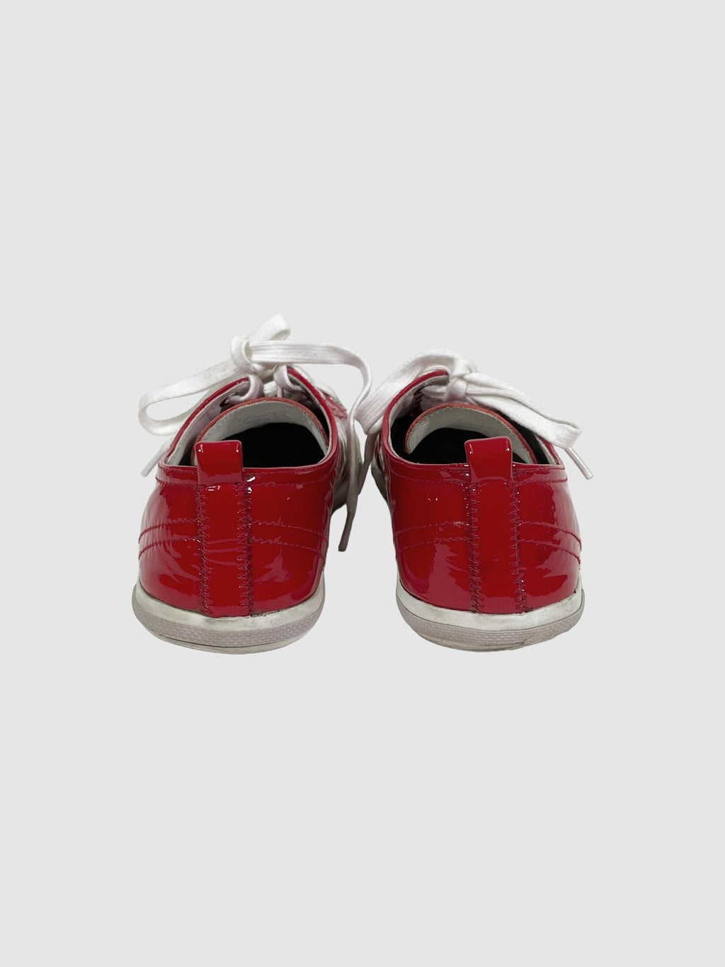 Prada Patent Leather Sneakers - Size 37.5