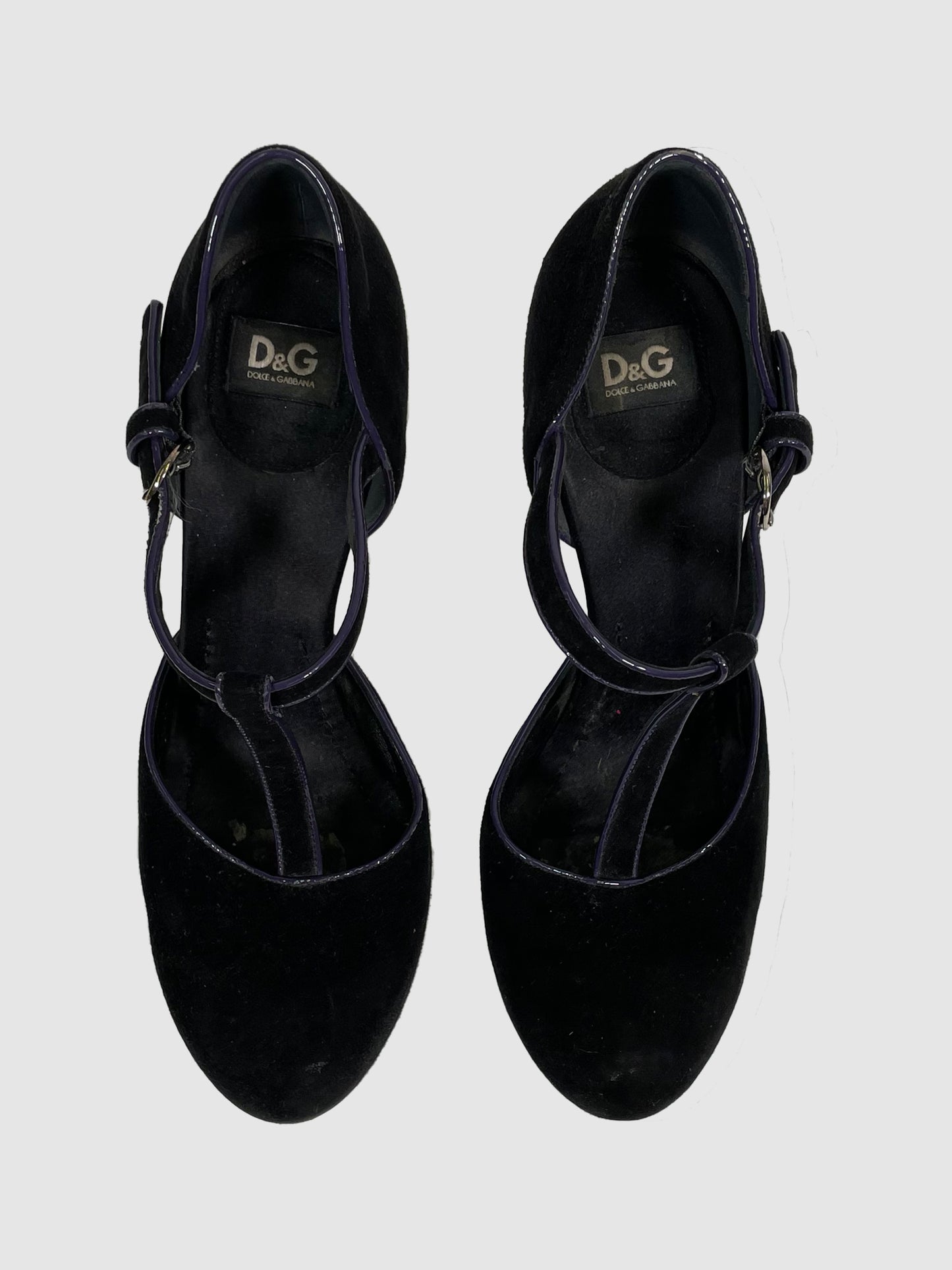 Dolce & Gabbana Suede Pumps - Size 39