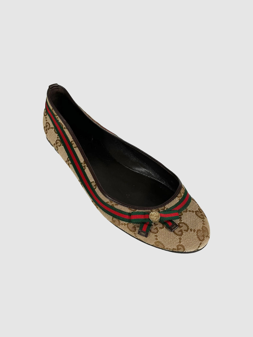 Monogram Canvas Flats - Size 39