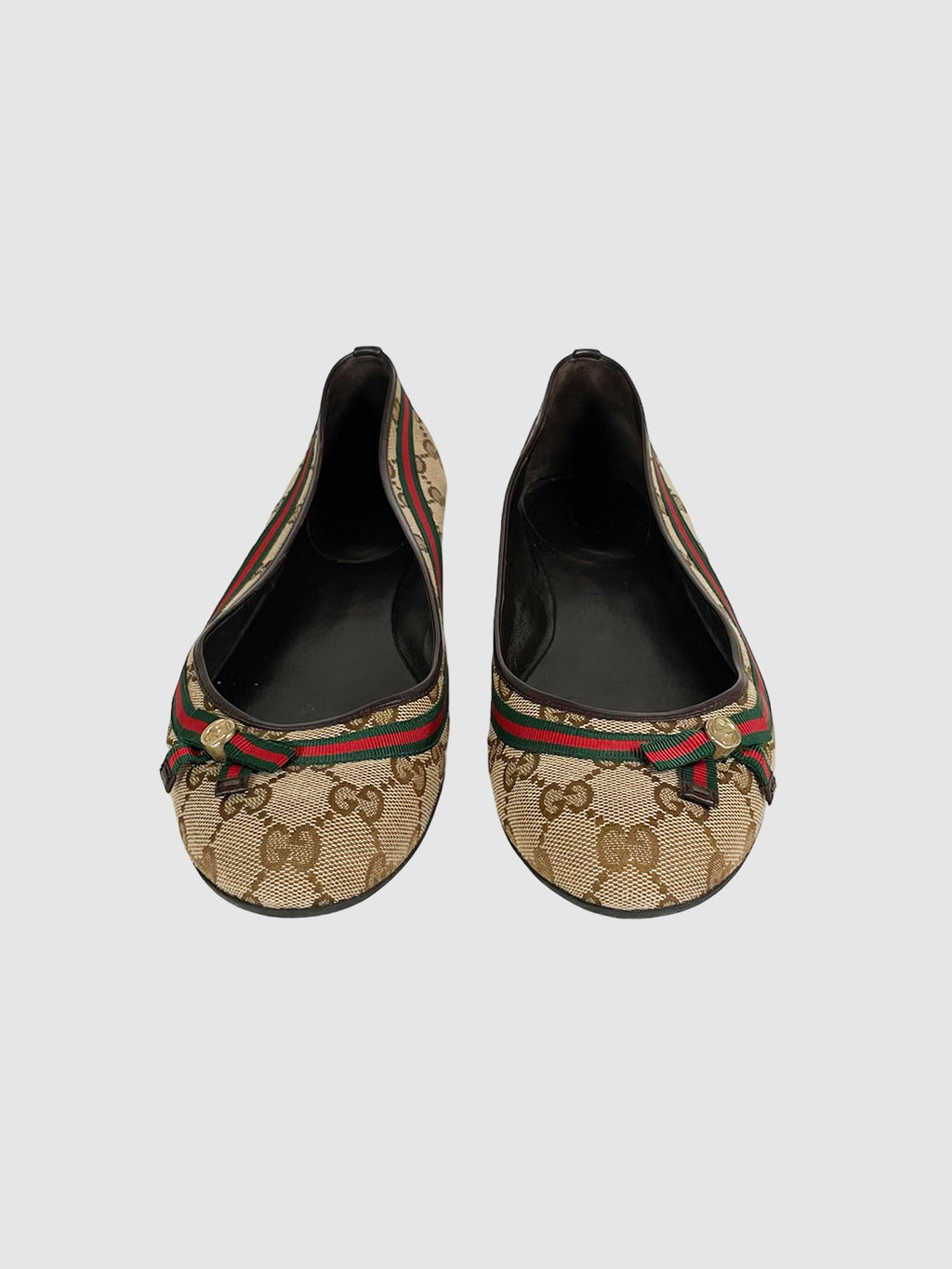 Monogram Canvas Flats - Size 39