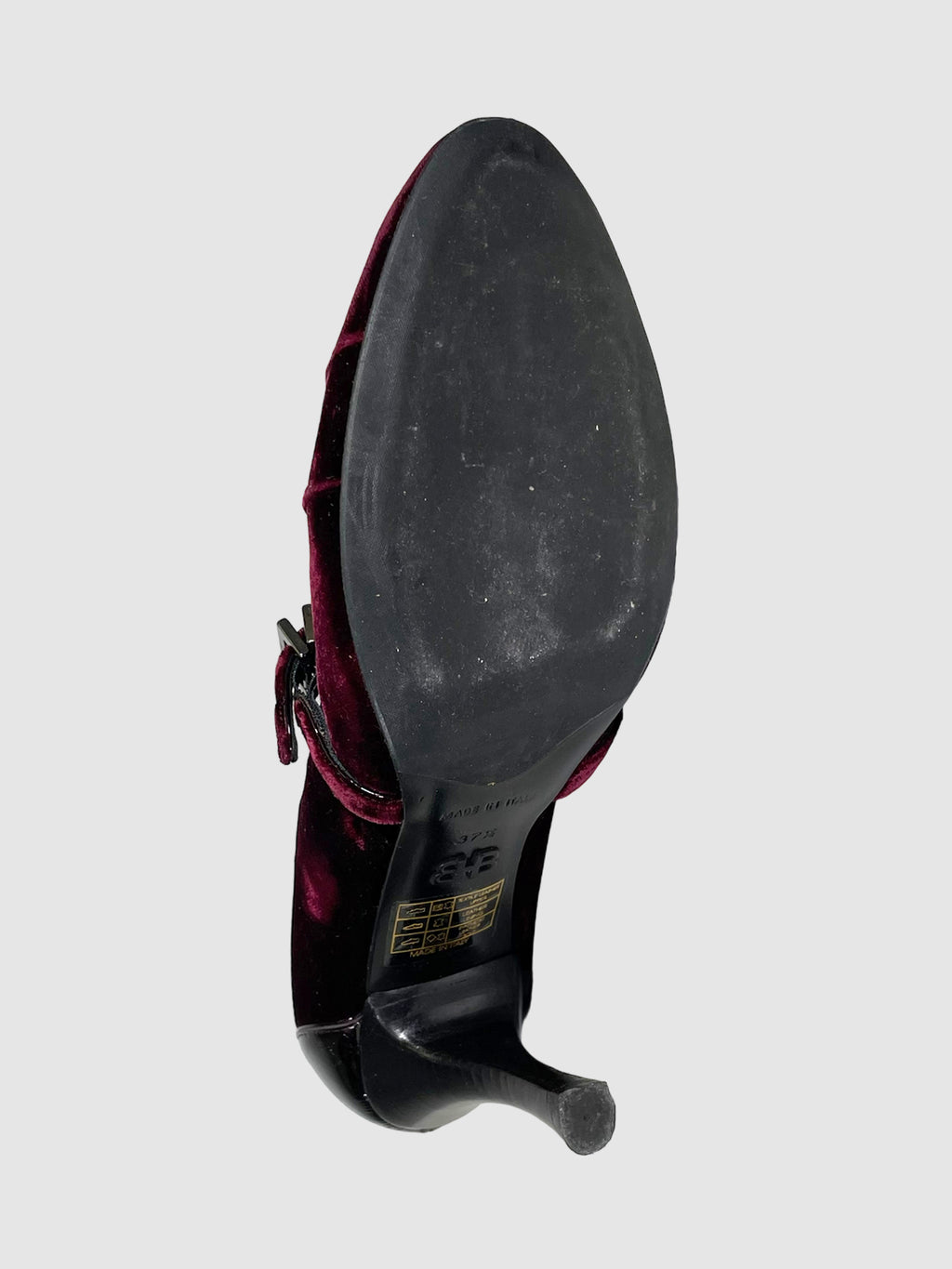 Hugo Boss Velvet Pleated Pumps - Size 37.5