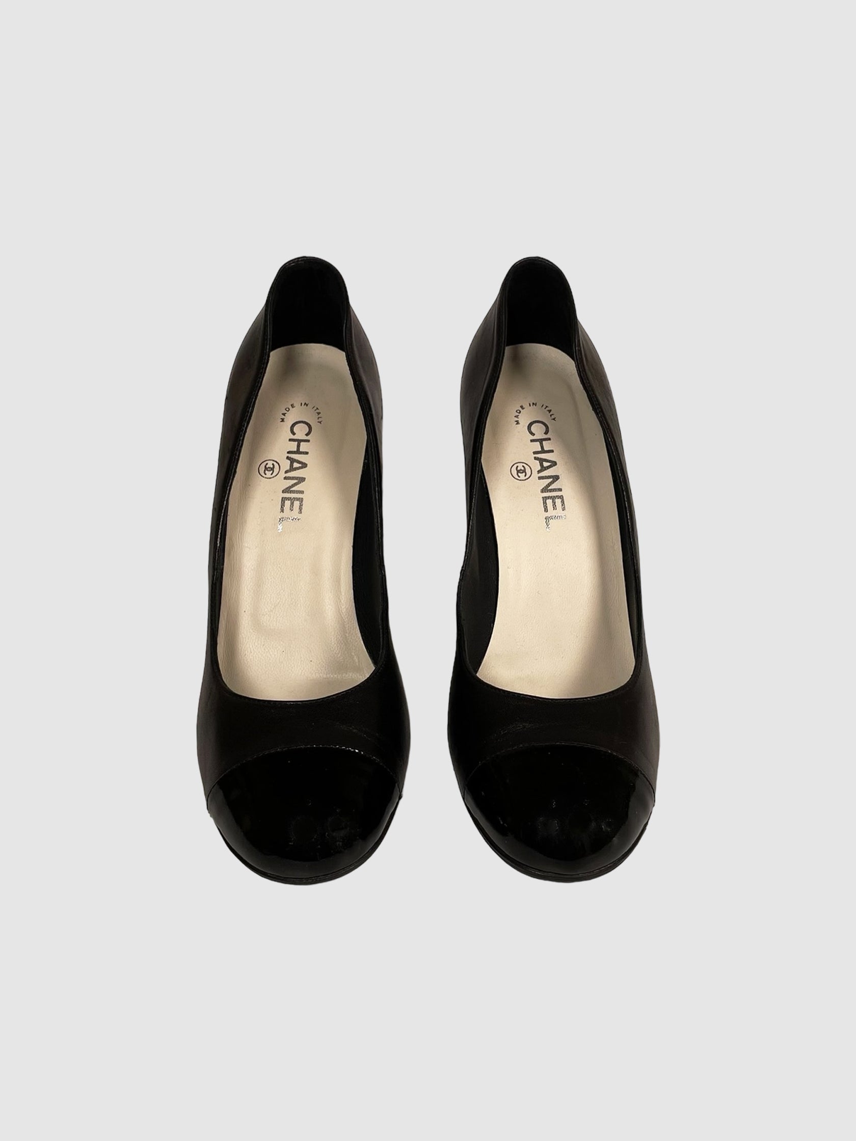 CC Leather Wedges - Size 40