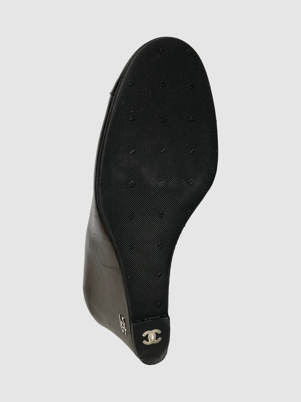 CC Leather Wedges - Size 40