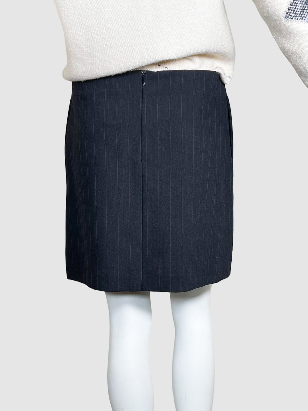 Striped Wool Skirt - Size 42
