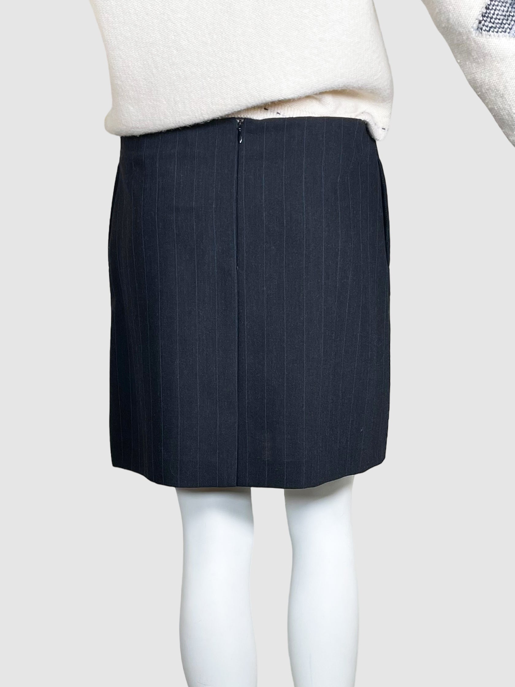 Striped Wool Skirt - Size 42