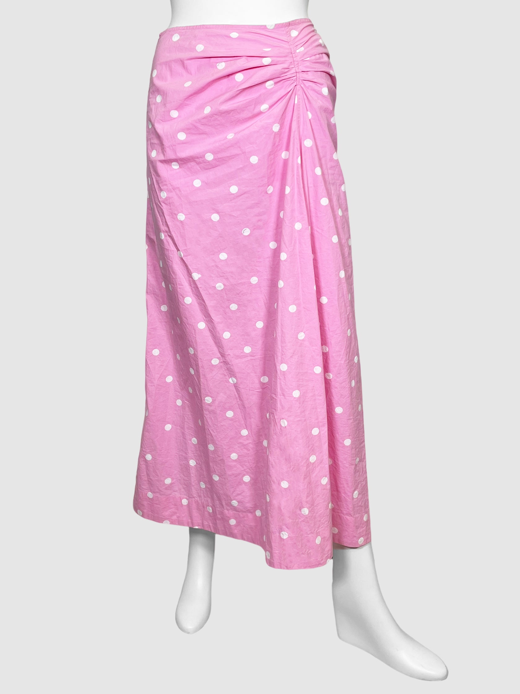 Ganni Polka Dot Maxi Skirt - Size 34