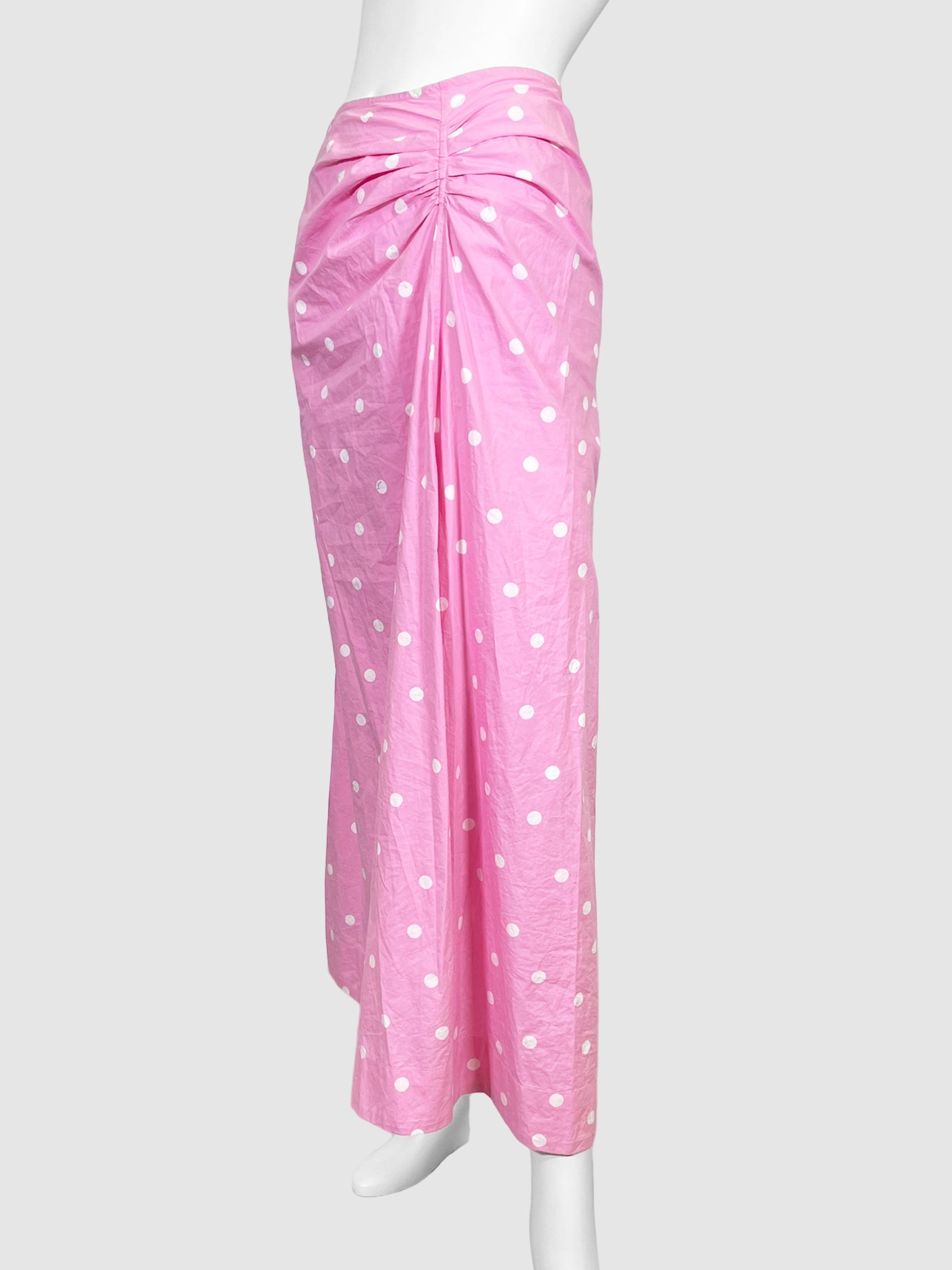 Ganni Polka Dot Maxi Skirt - Size 34