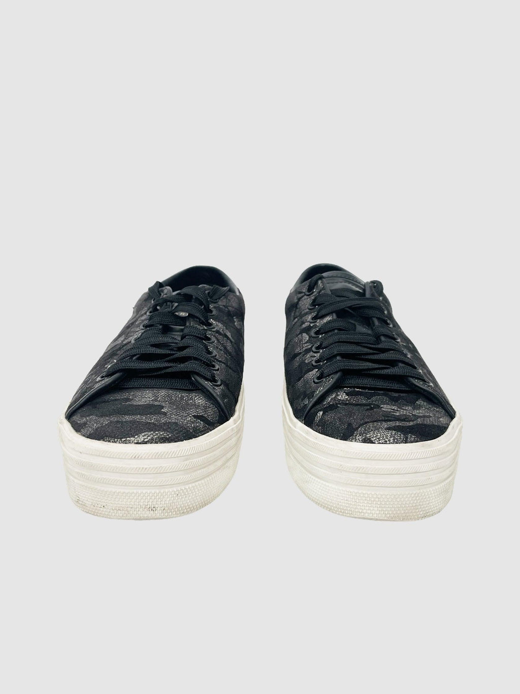 Saint Laurent Leather Sneaker - Size 36.5 - Second Nature Boutique