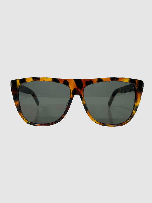 Saint Laurent Tortoiseshell Sunglasses