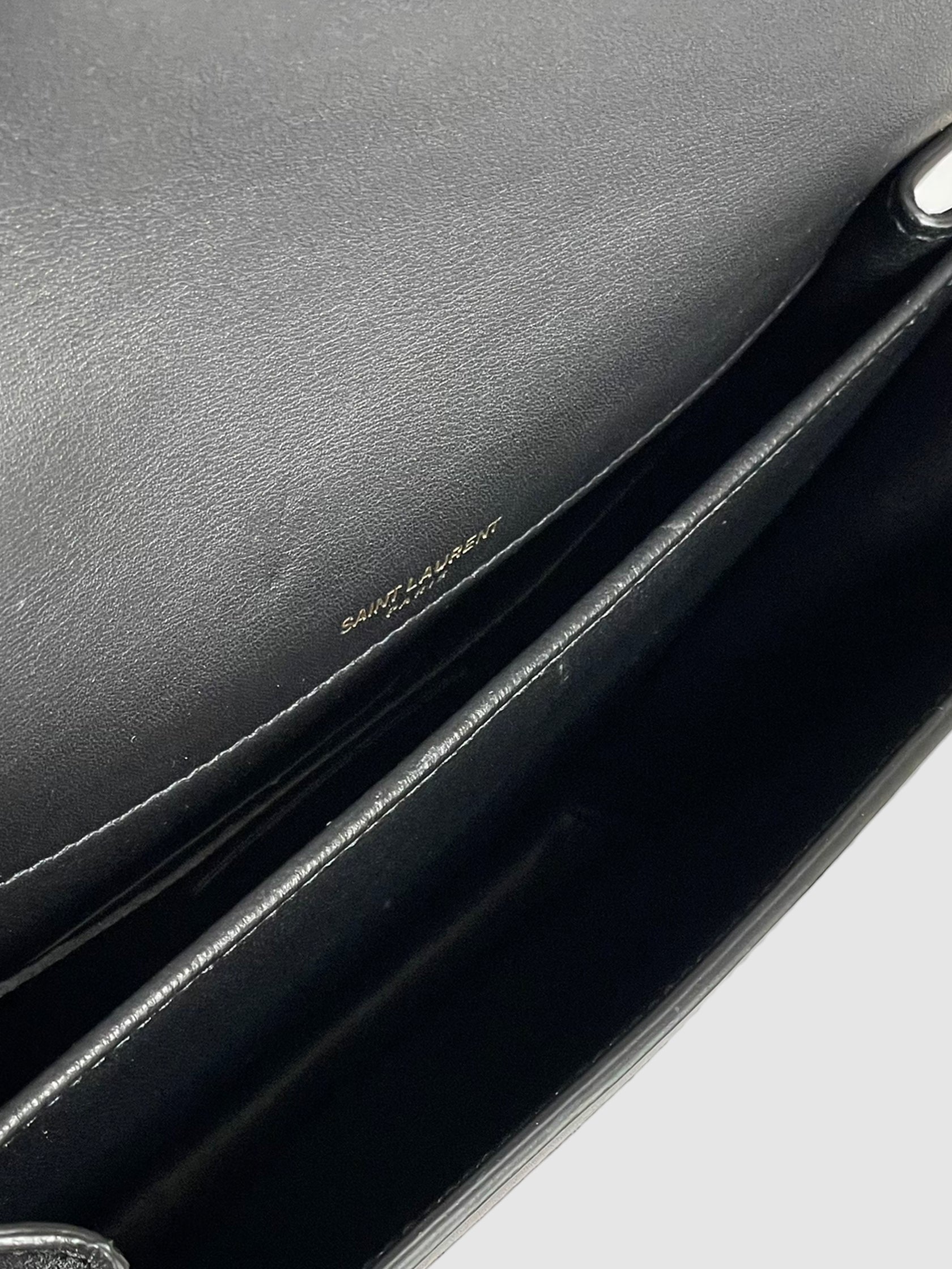 Medium Solferino Suede Satchel