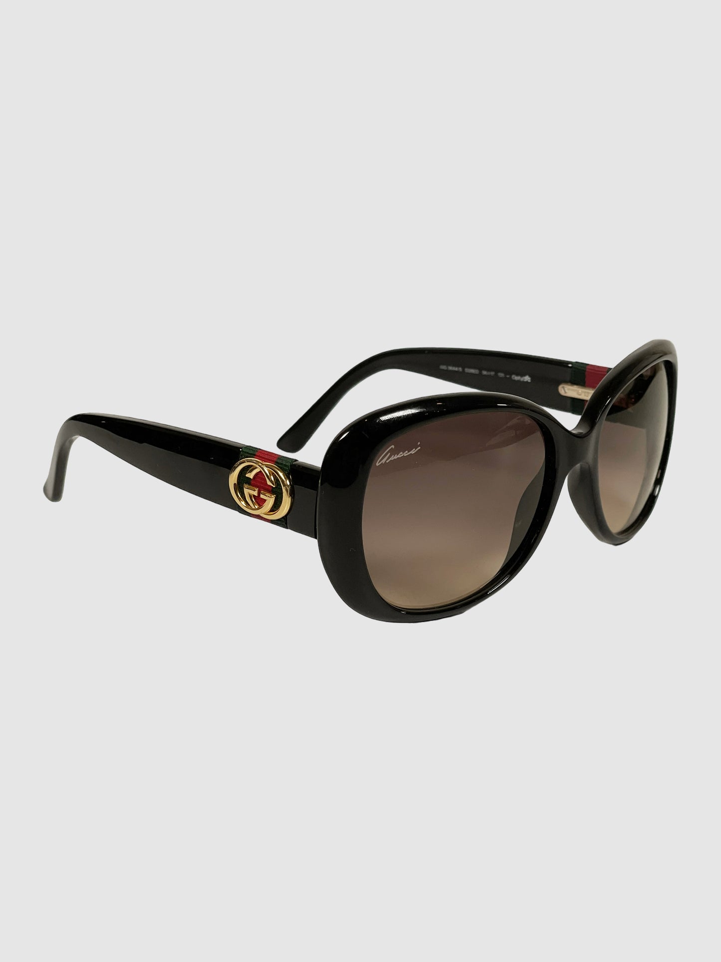 Gucci Web Accent Sunglasses