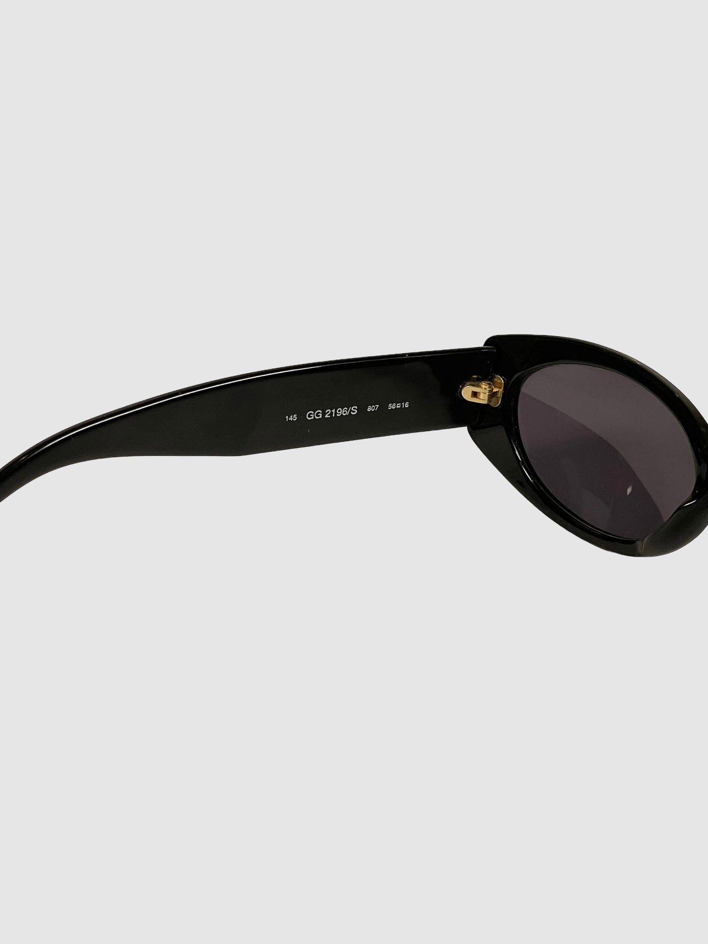Gucci Narrow Tinted Sunglasses